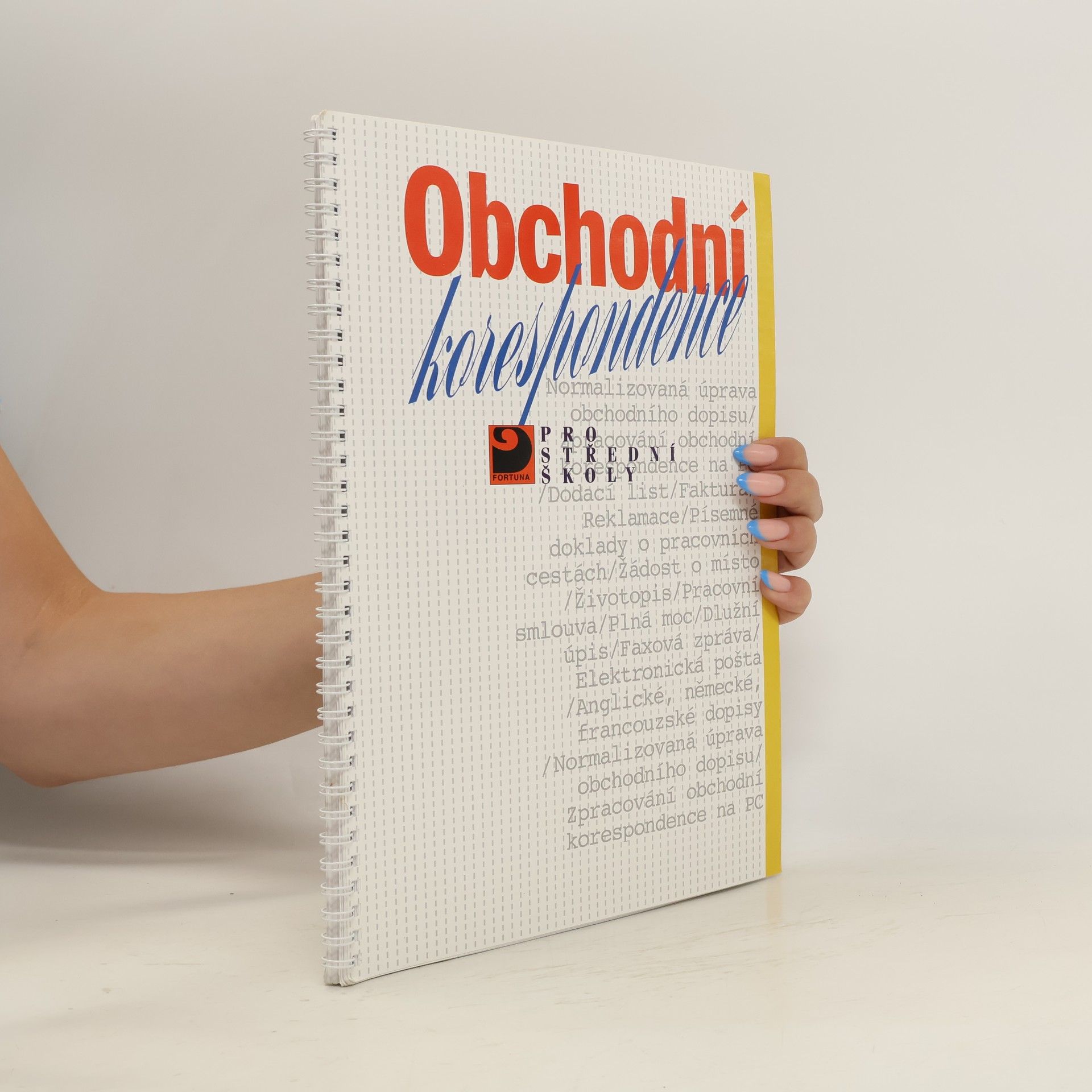 Emílie Fleischmannová Obchodní korespondence pro střední školy
