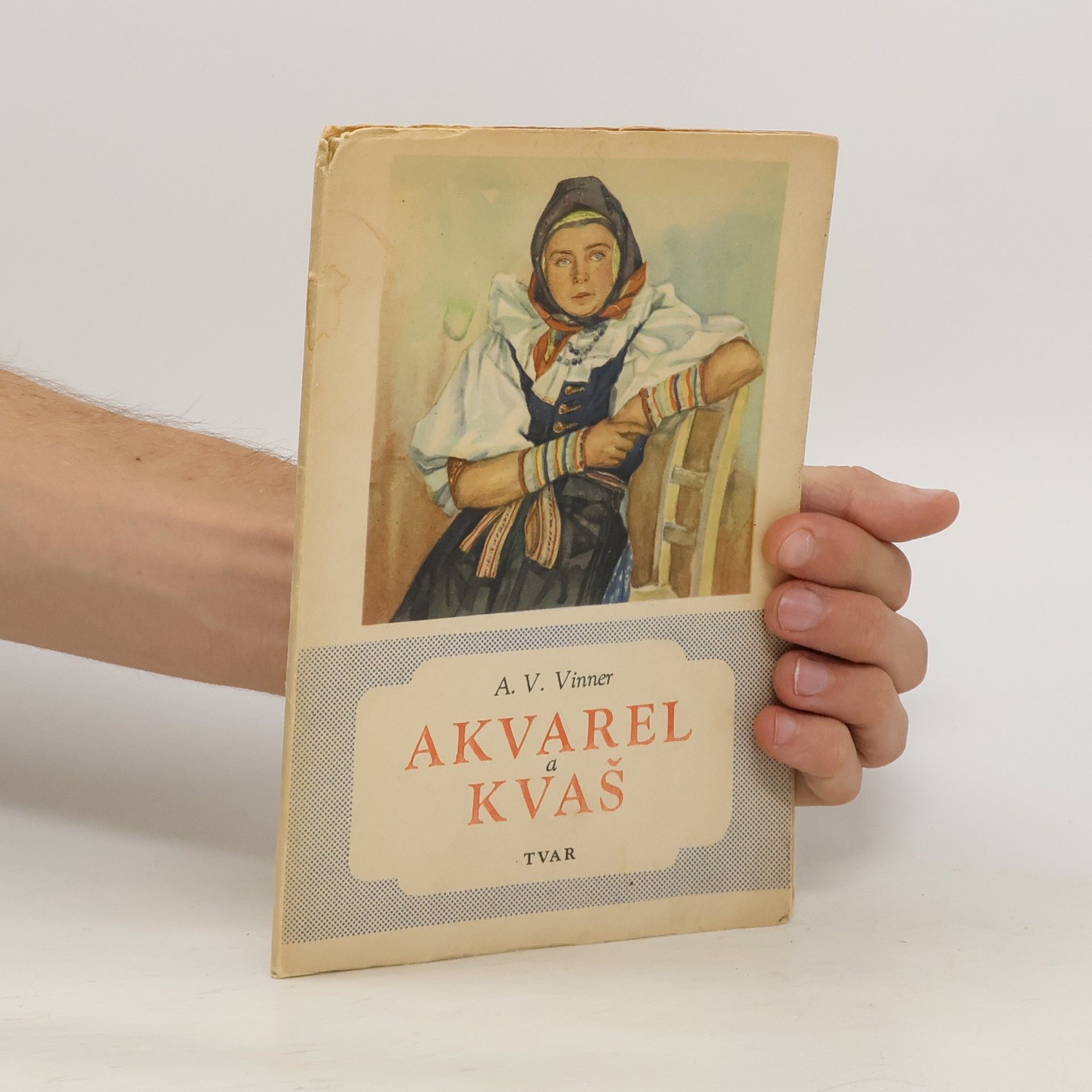 A. V. Vinner Akvarel a kvaš