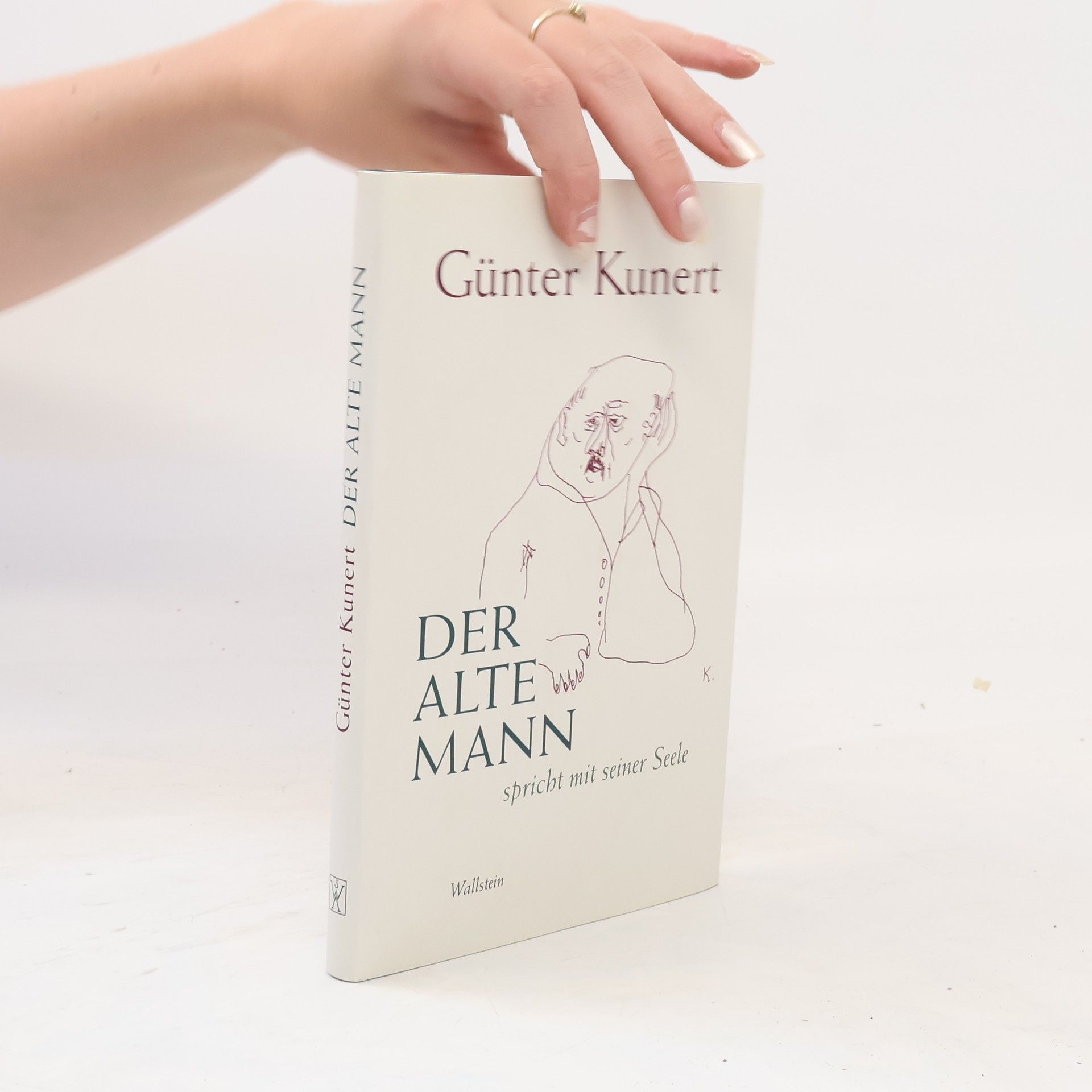 Günter Kunert Der alte Mann spricht mit seiner Seele