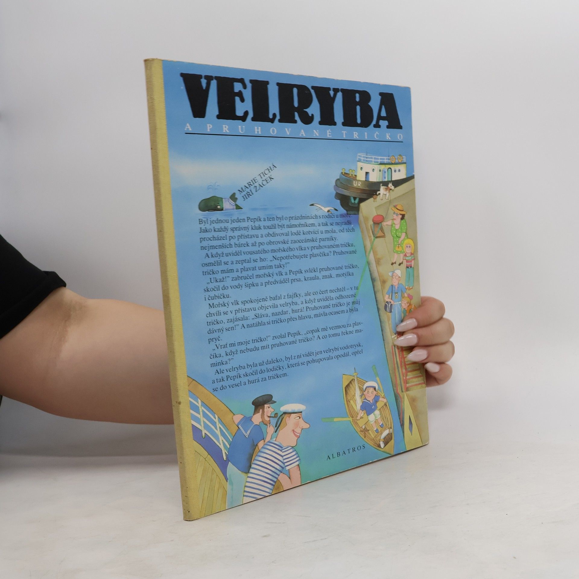 Jiří Žáček Velryba a pruhované tričko