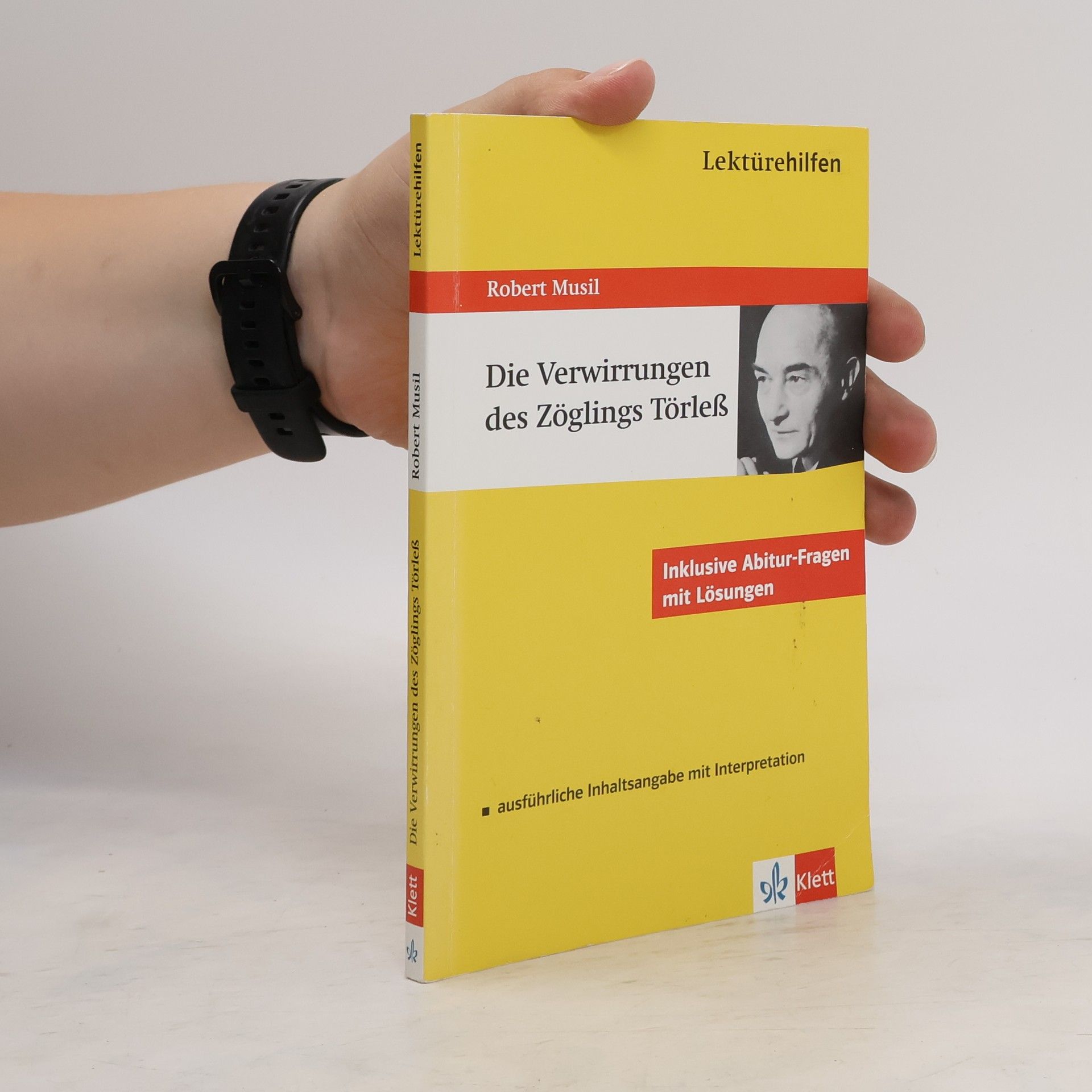 HannsPeter Reisner Lektürehilfen Robert Musil, "Die Verwirrungen des Zöglings Törleß"