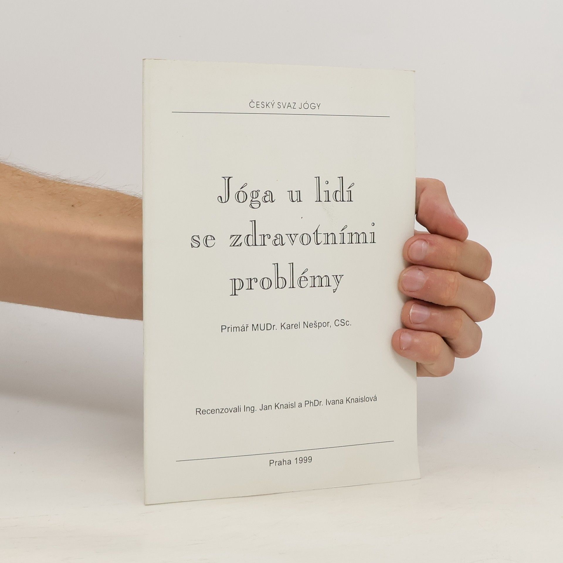 Auteurscollectief Jóga u lidí se zdravotními problémy