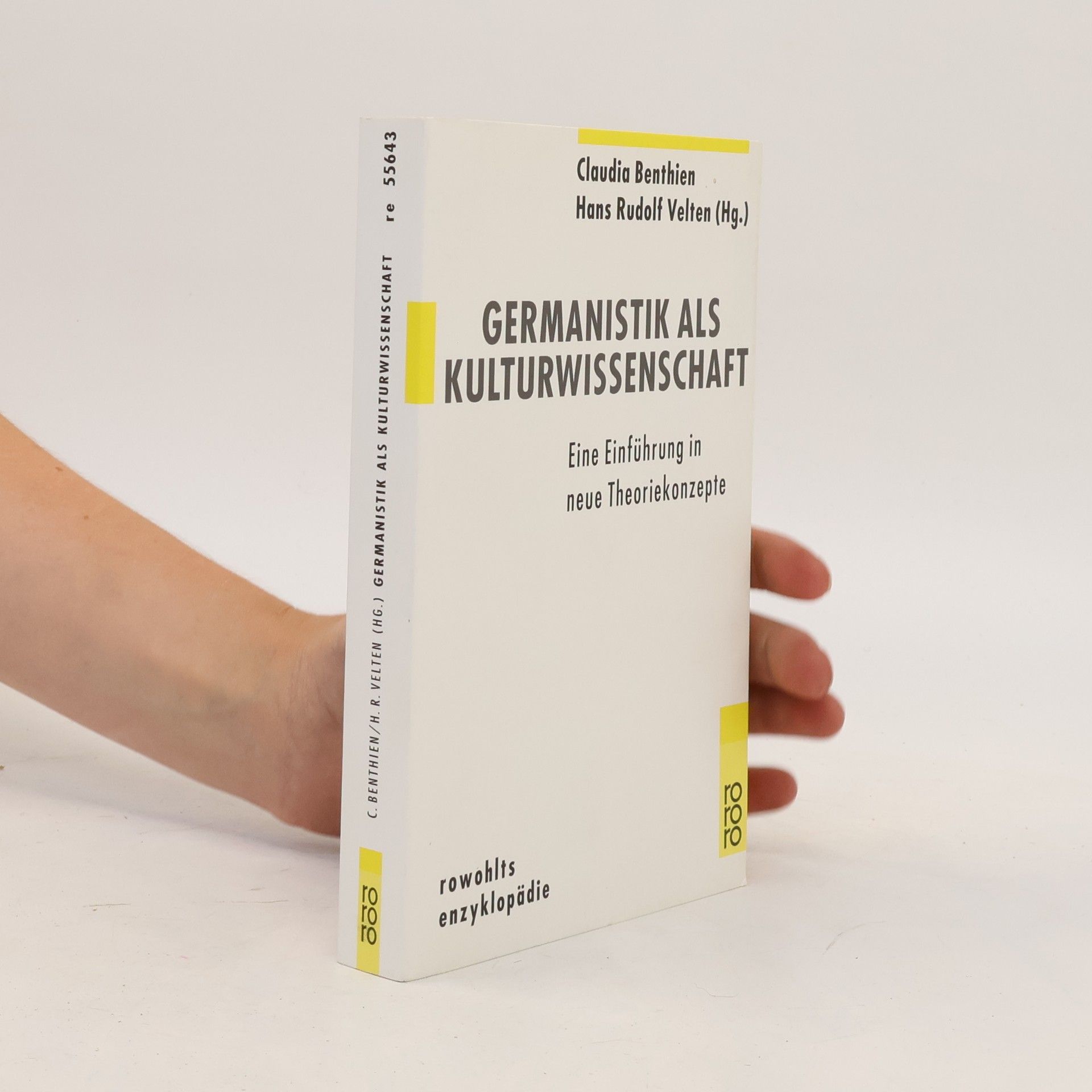 Claudia Benthien Germanistik als Kulturwissenschaft