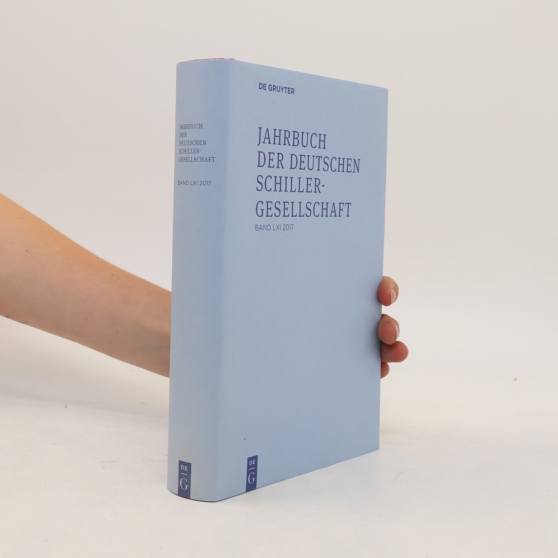 Alexander Honold Jahrbuch der Deutschen Schillergesellschaft 2017
