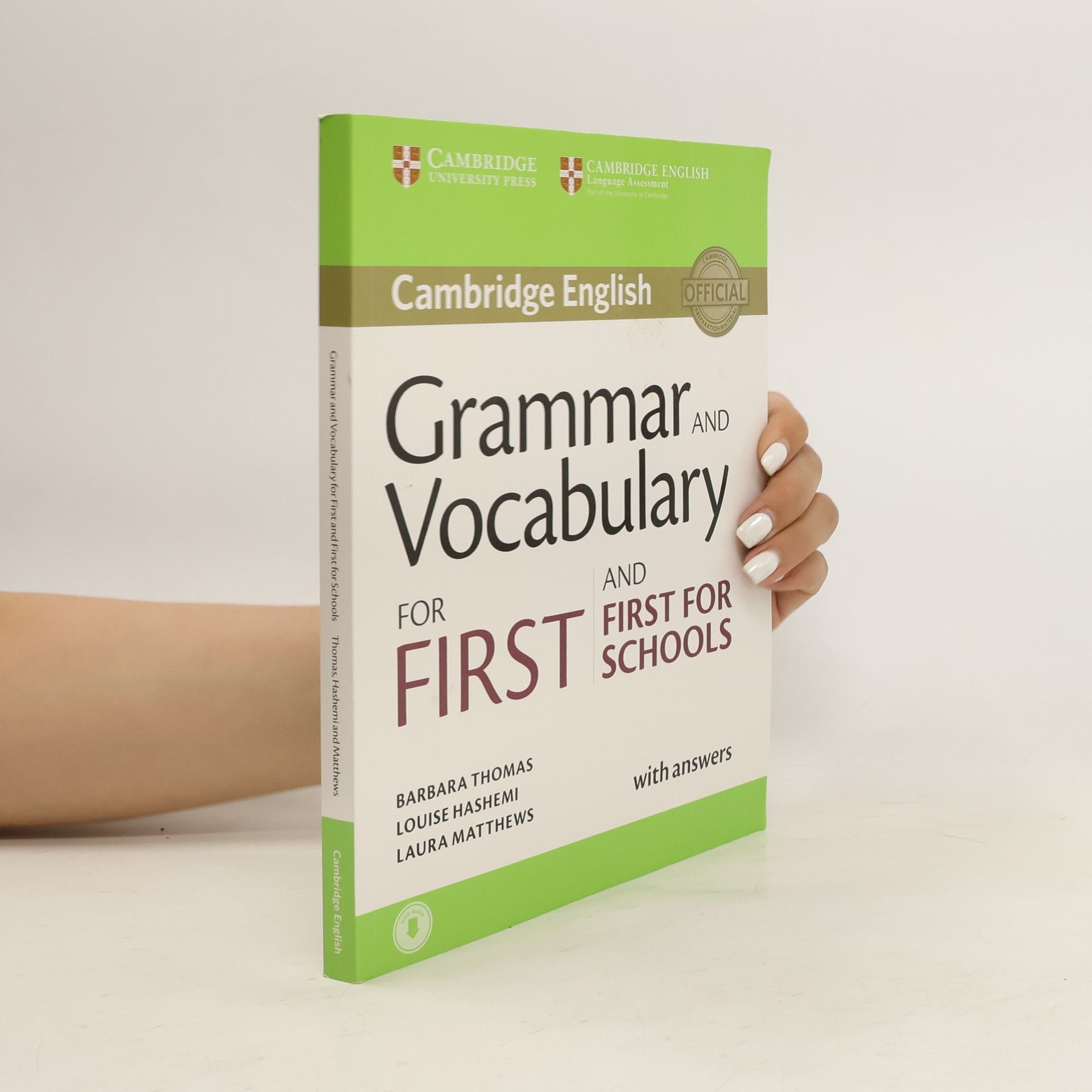 Barbara Thomas Grammar and vocabulary for first and first for schools : with answers