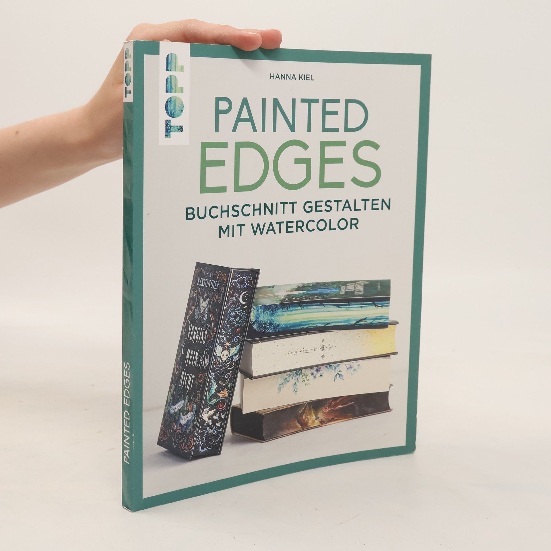 Painted Edges. Buchschnitt gestalten mit Watercolor