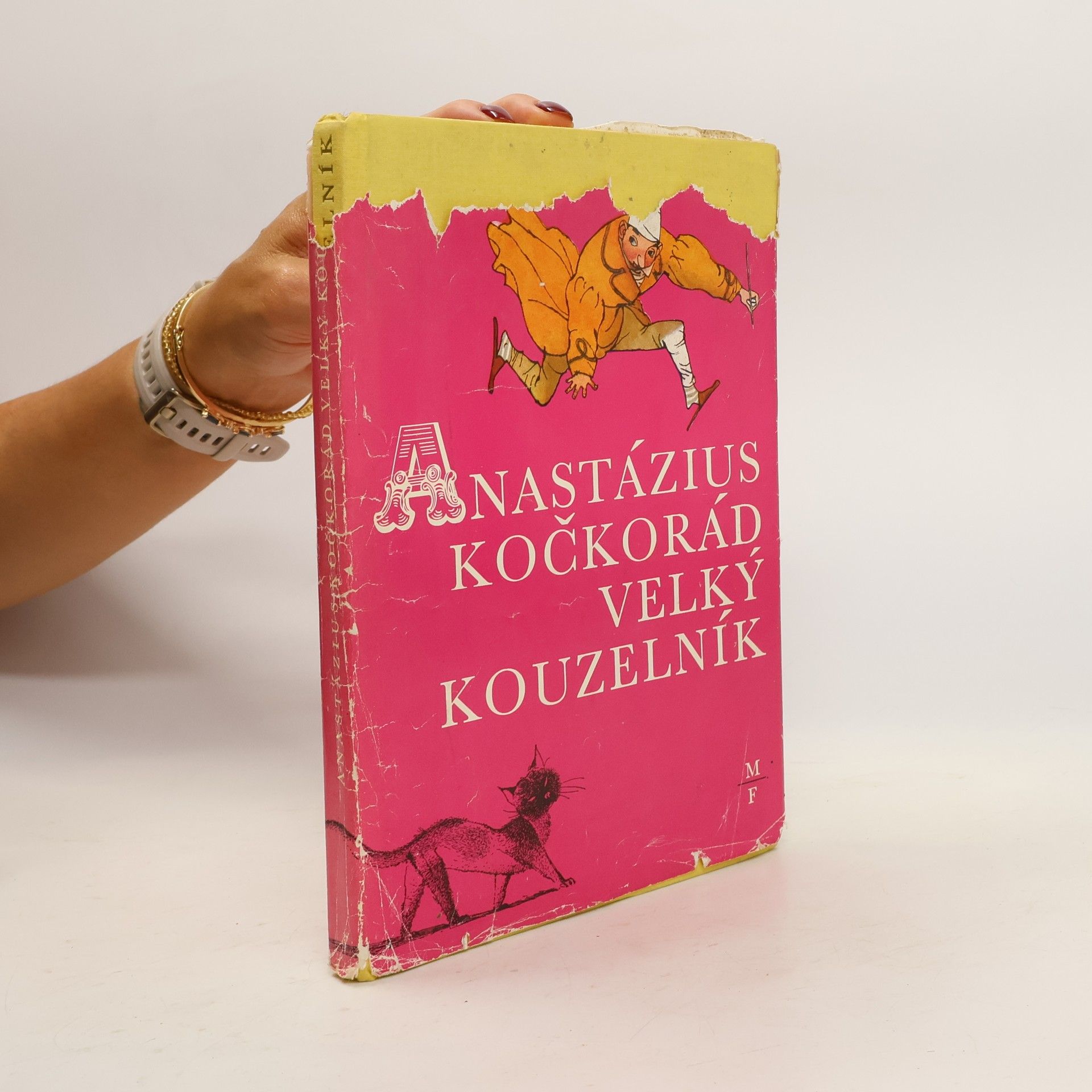 Rudolf Slawitschek Anastázius Kočkorád, velký kouzelník