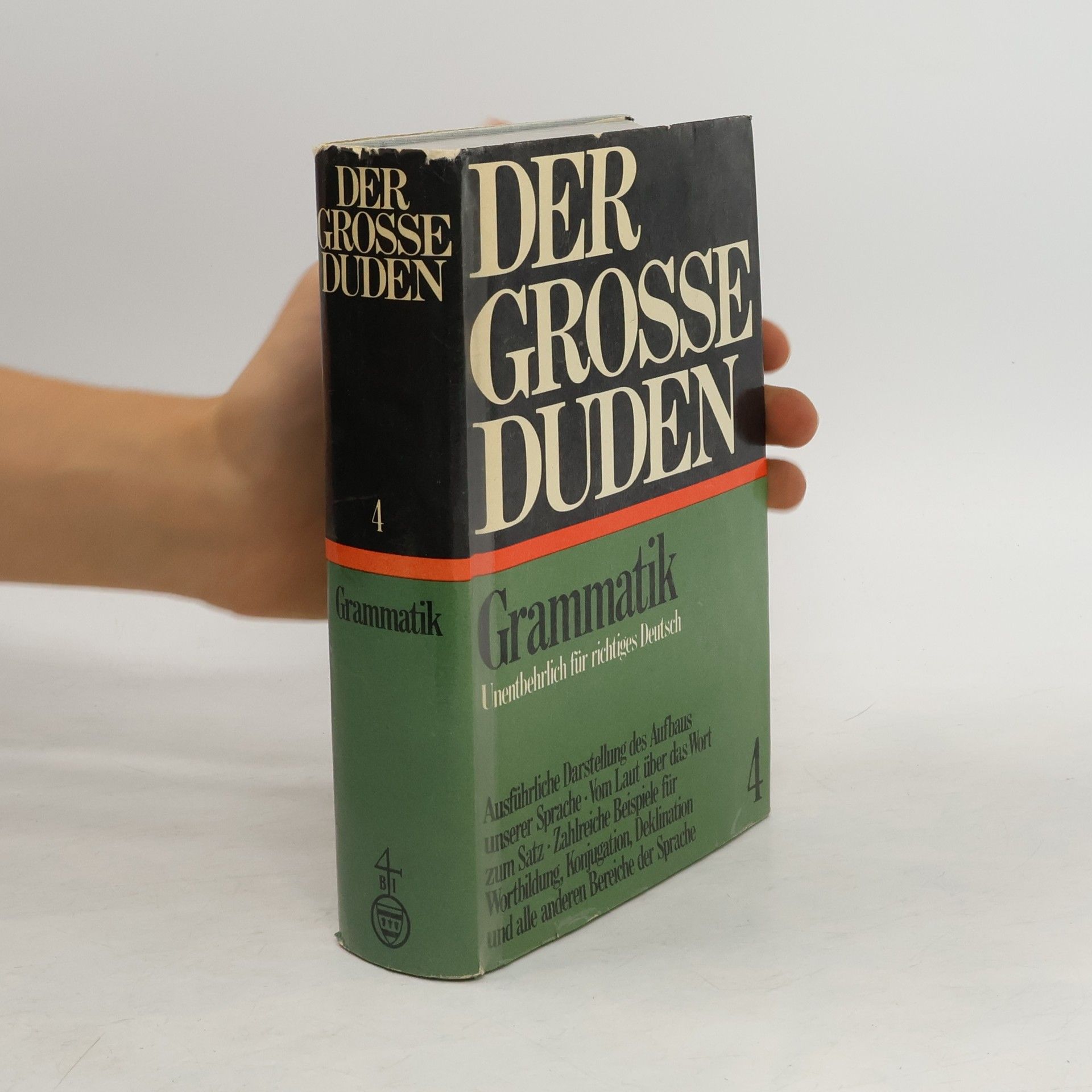 AA.VV. Der Grosse Duden 4. Grammatik
