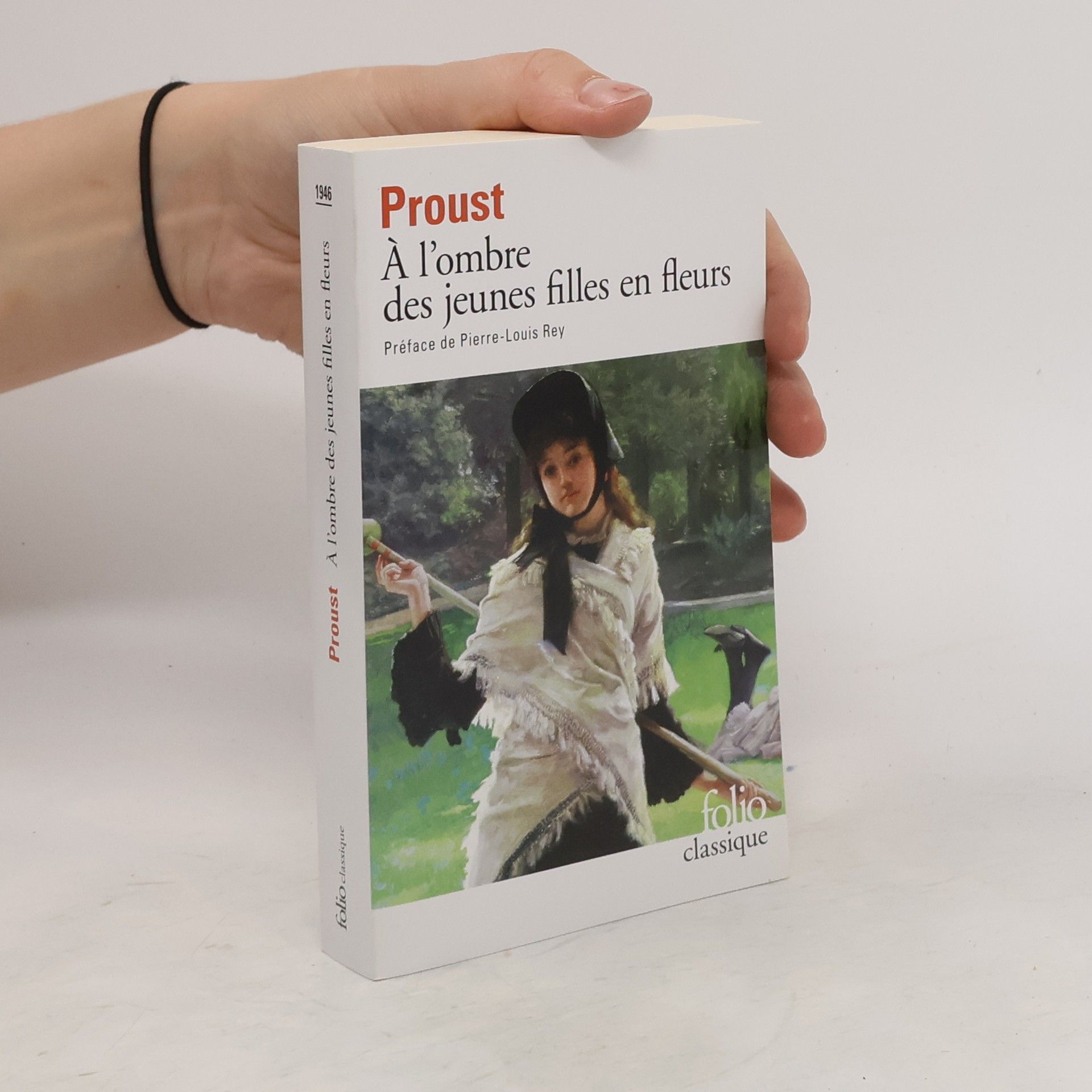 Marcel Proust A l'ombre des jeunes filles en fleur. Im Schatten junger Mädchenblüte, französische Ausgabe