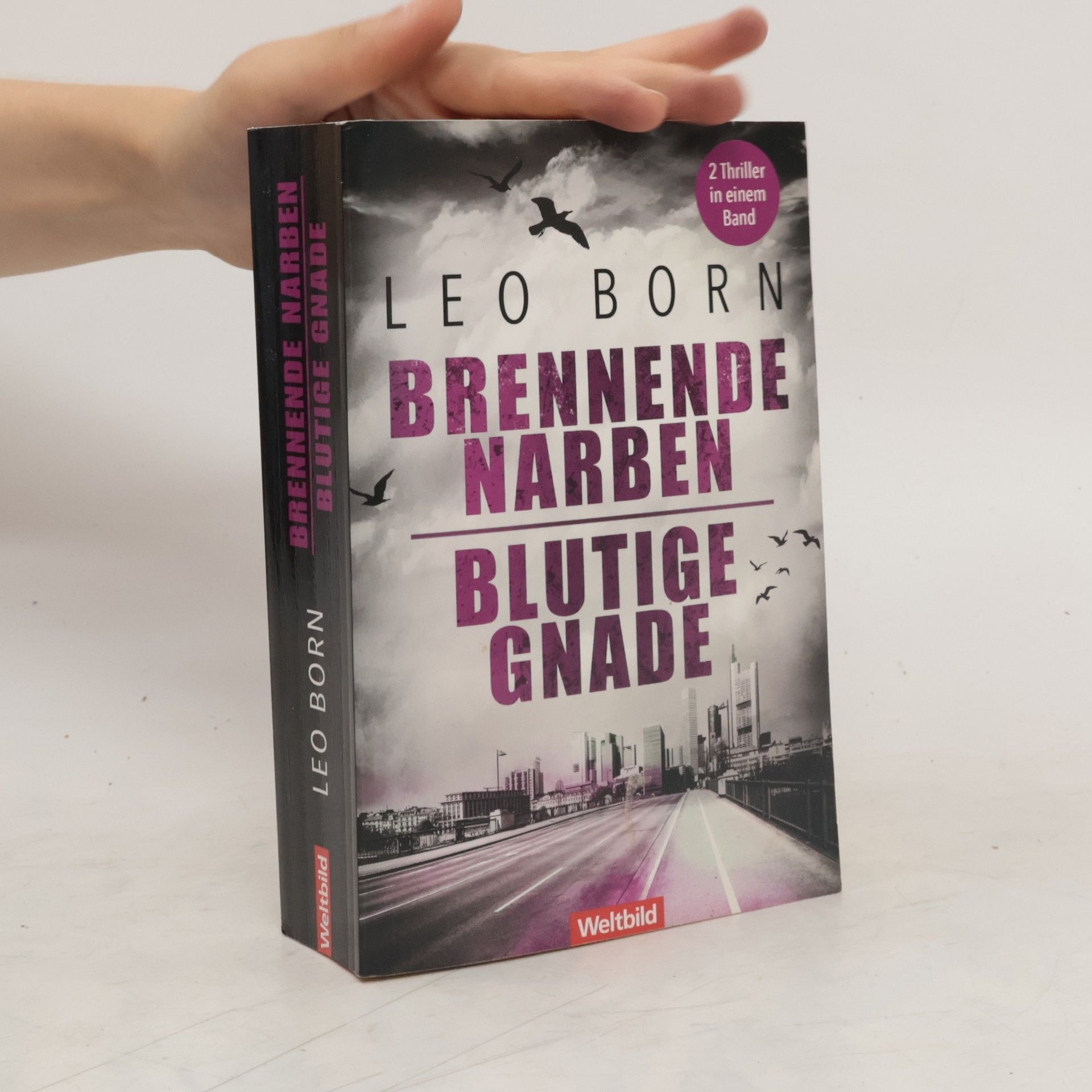 Leo Born Brennende Narben. Blutige Gnade