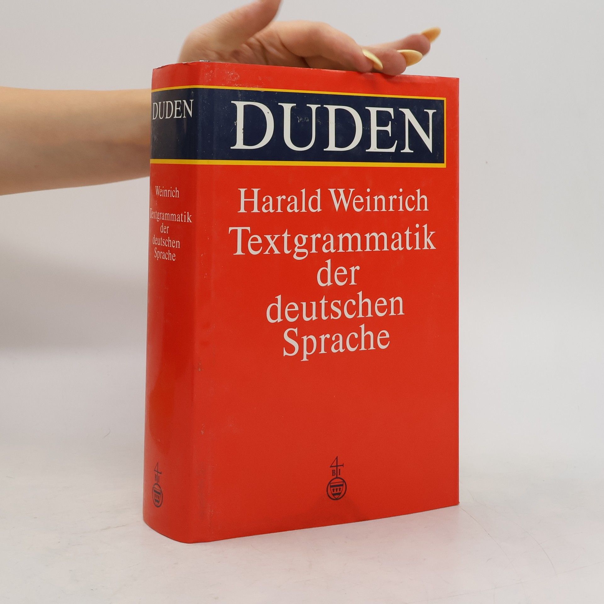 Harald Weinrich Textgrammatik der deutschen Sprache