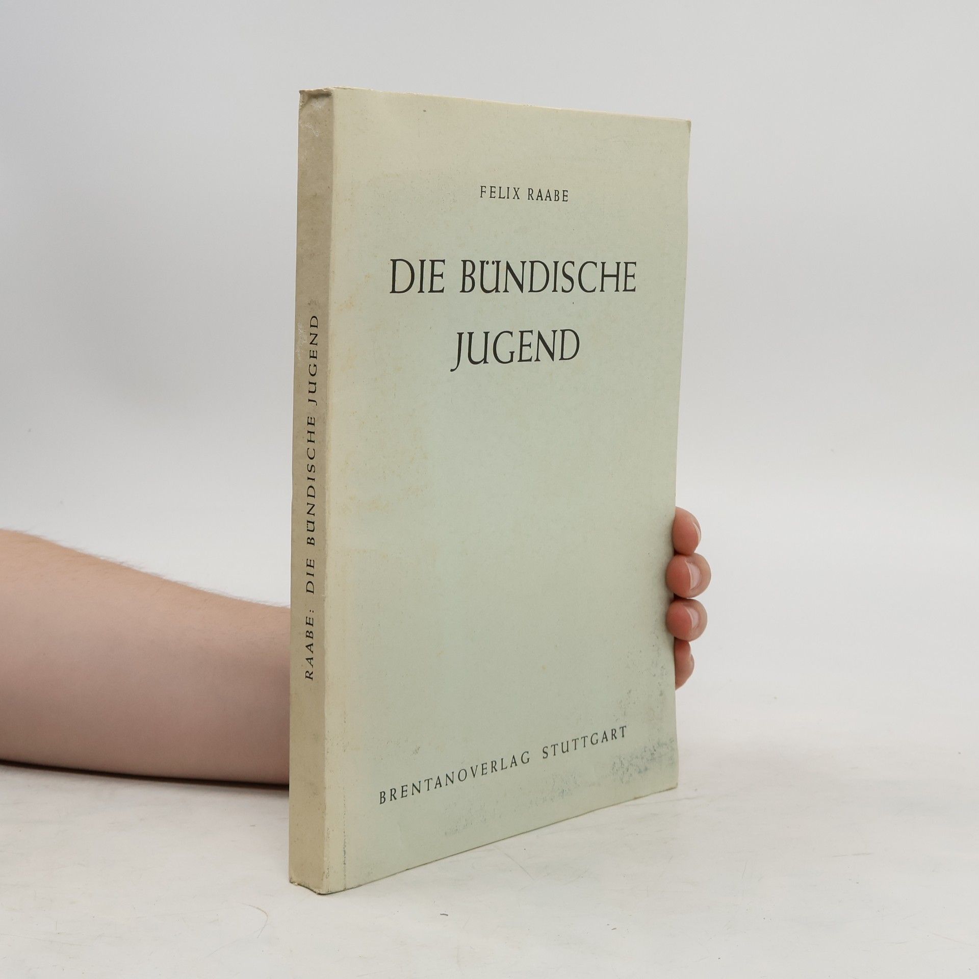 Felix Raabe Die Bündische Jugend