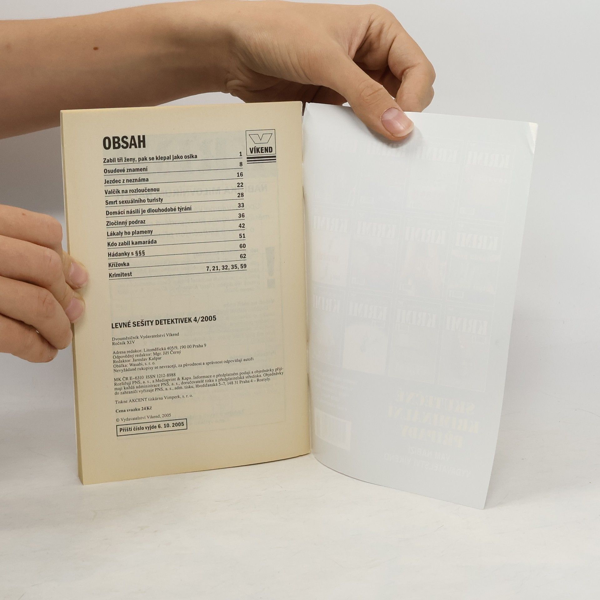 Autores varios Levné sešity detektivek 4/2005
