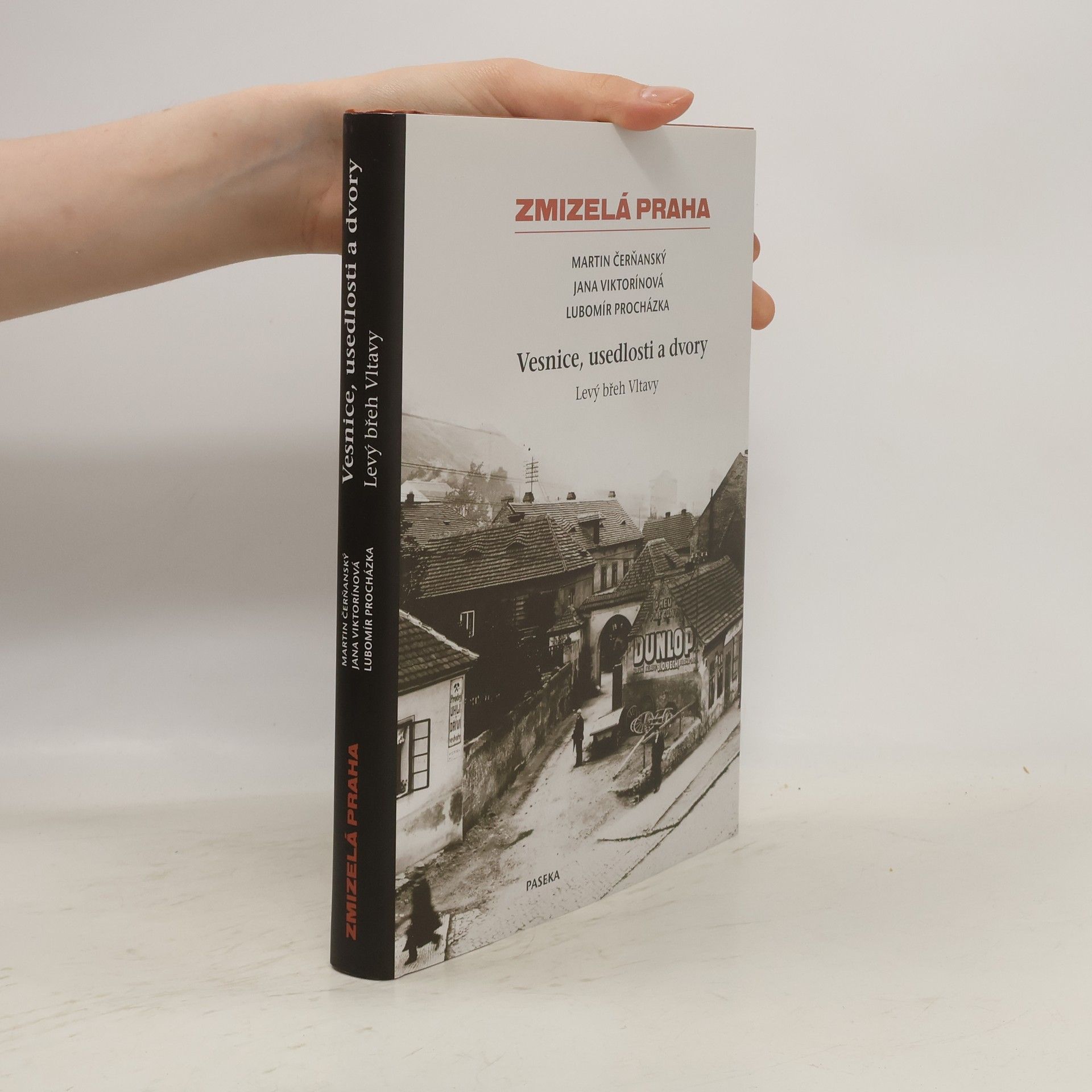 Lubomír Procházka Zmizelá Praha - Vesnice, usedlosti a dvory: Levý břeh Vltavy