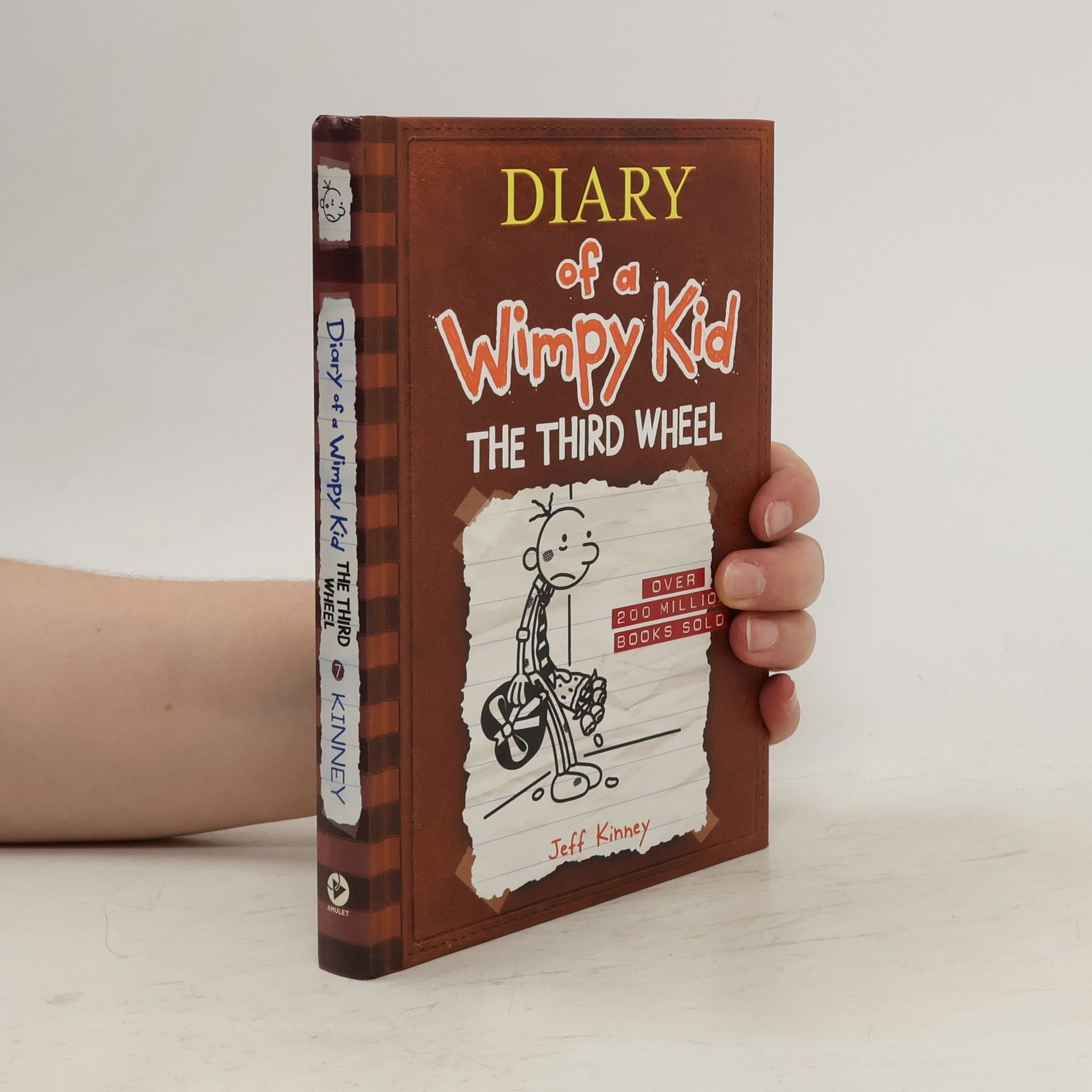 Jeff Kinney Diary of a wimpy kid. The third wheel