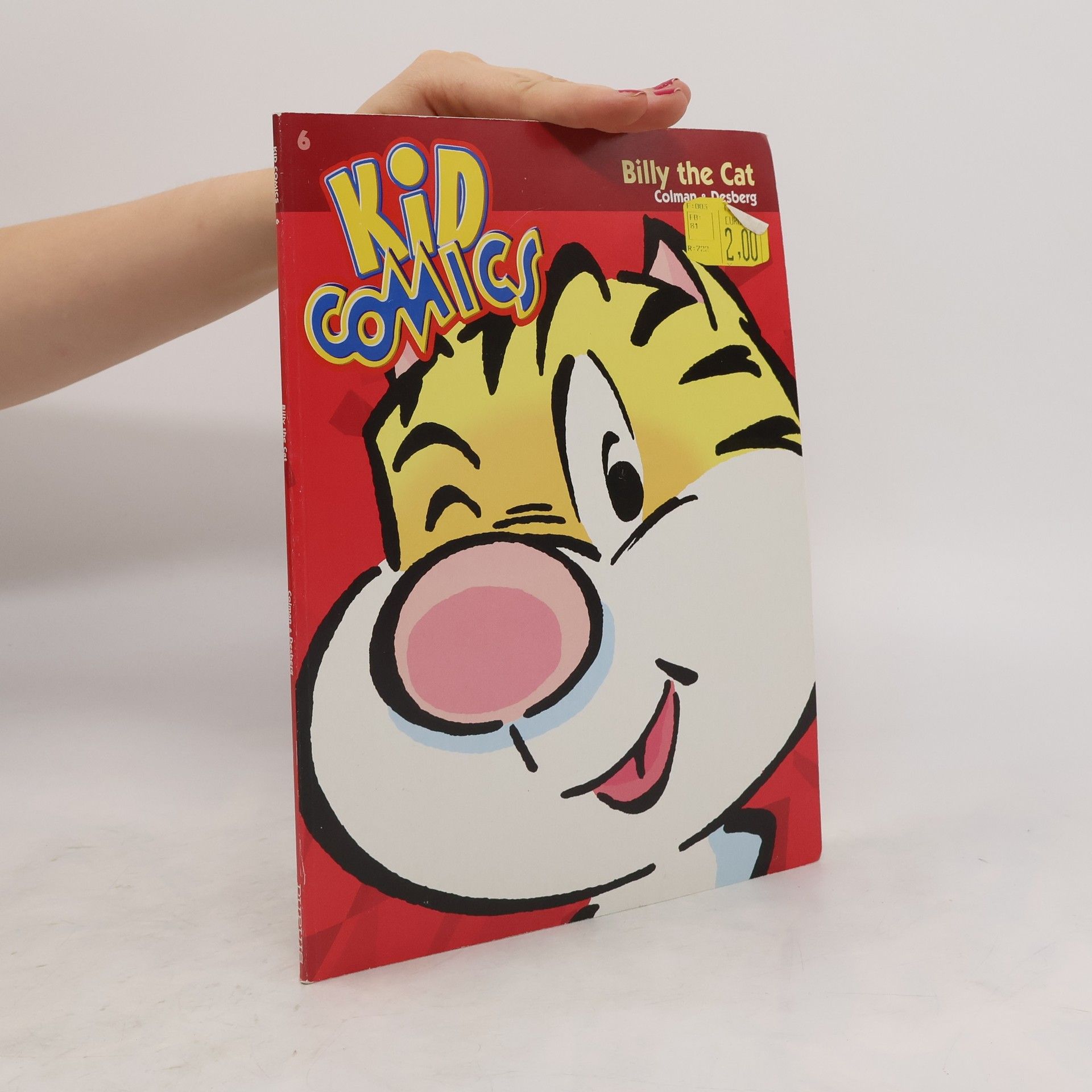 Stephen Desberg Kid Comics 6. Billy the Cat. Saucisse le terrible