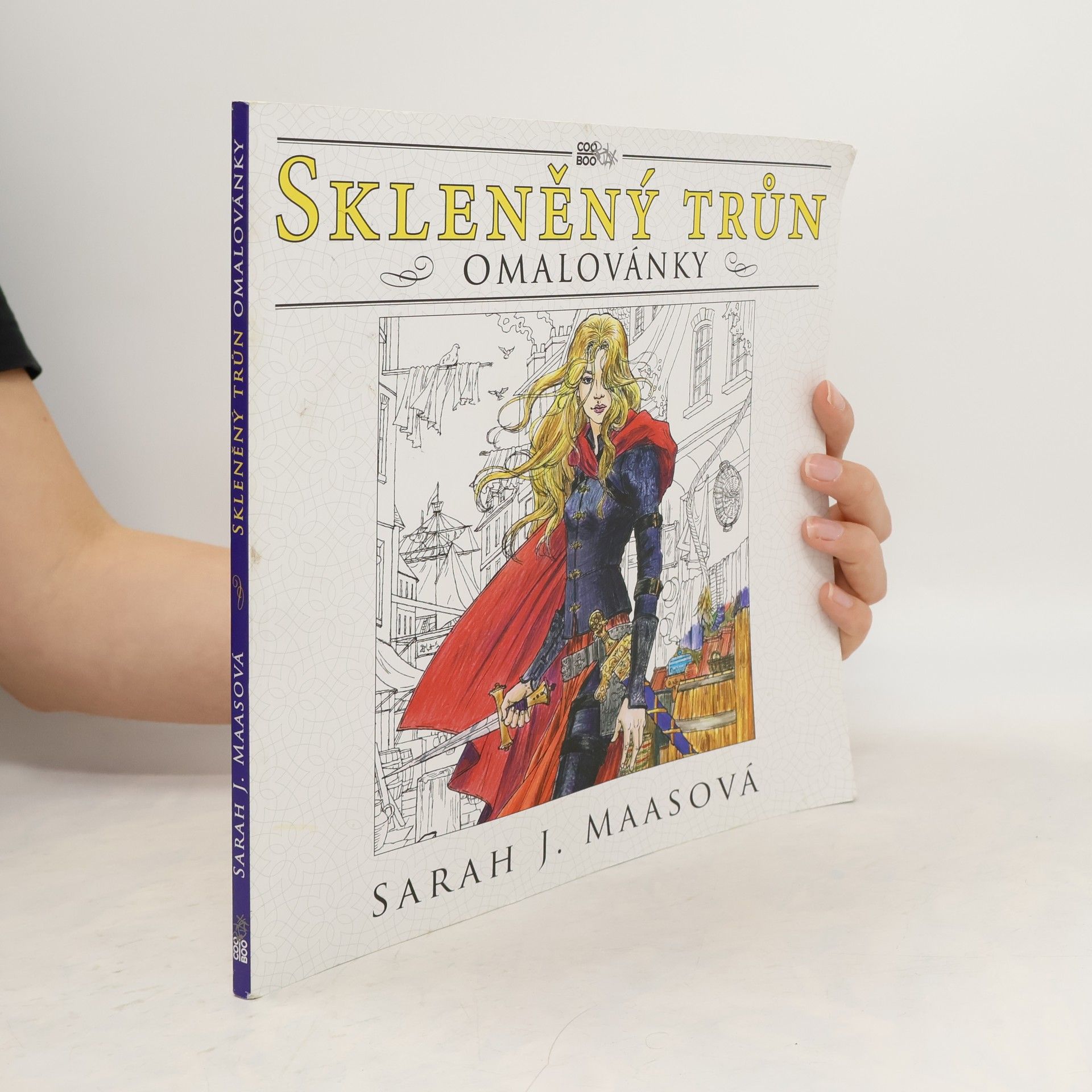 Sarah J. Maas Skleněný trůn (omalovánky)