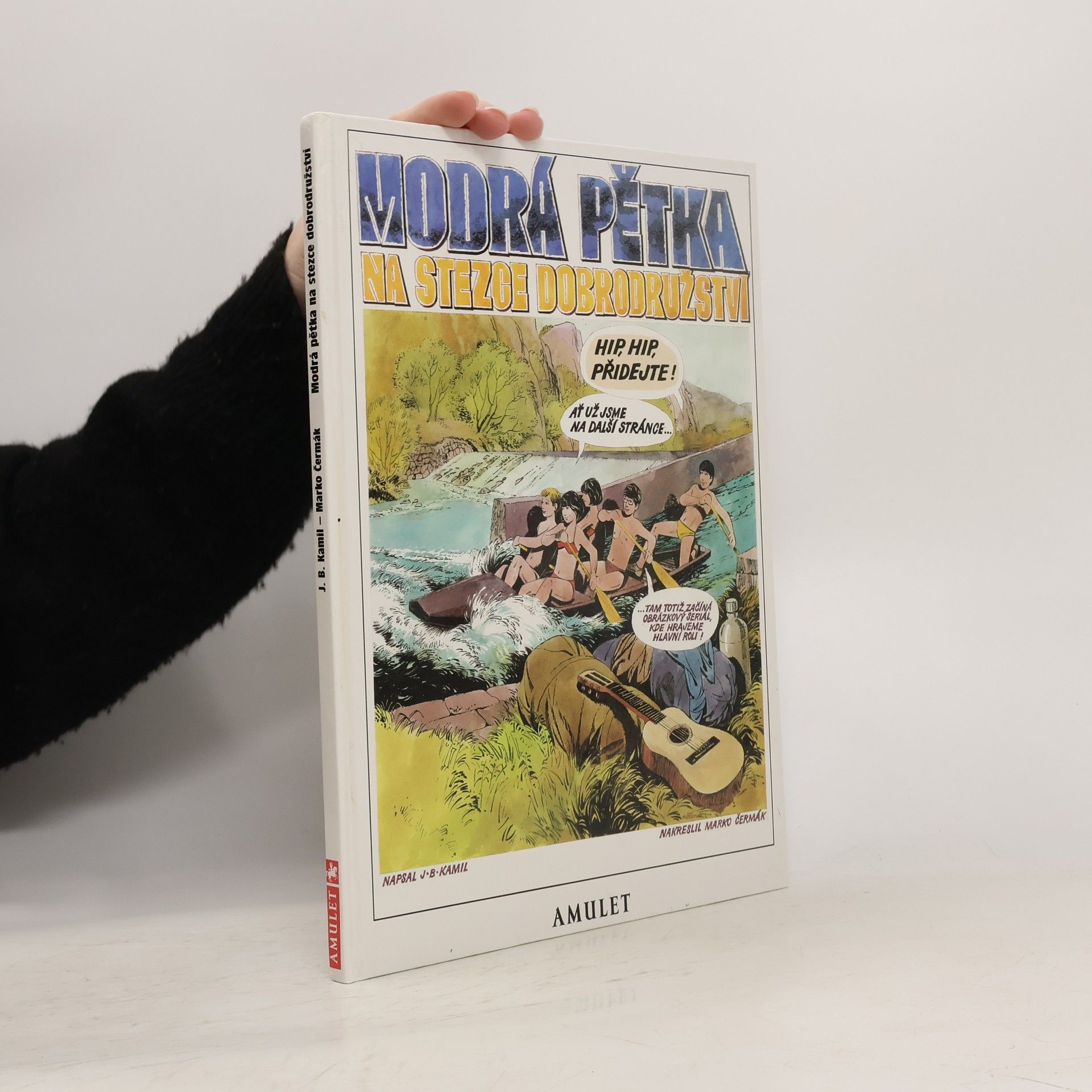 Jiří Hromádko Modrá pětka na stezce dobrodružství