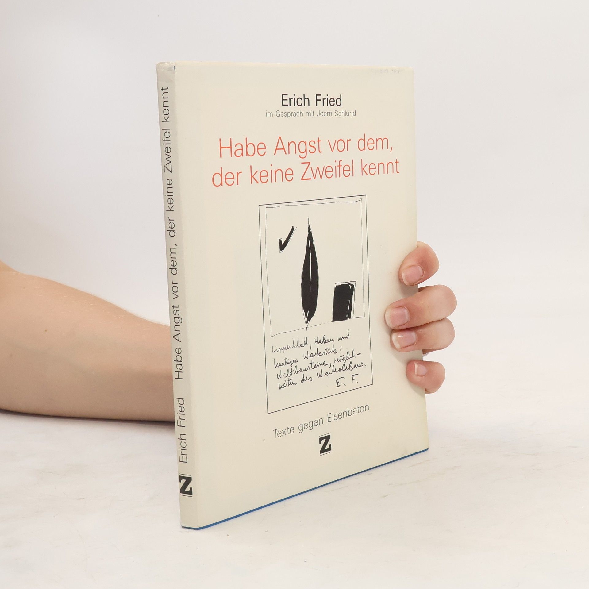 Joern Schlund "Habe Angst vor dem, der keine Zweifel kennt"