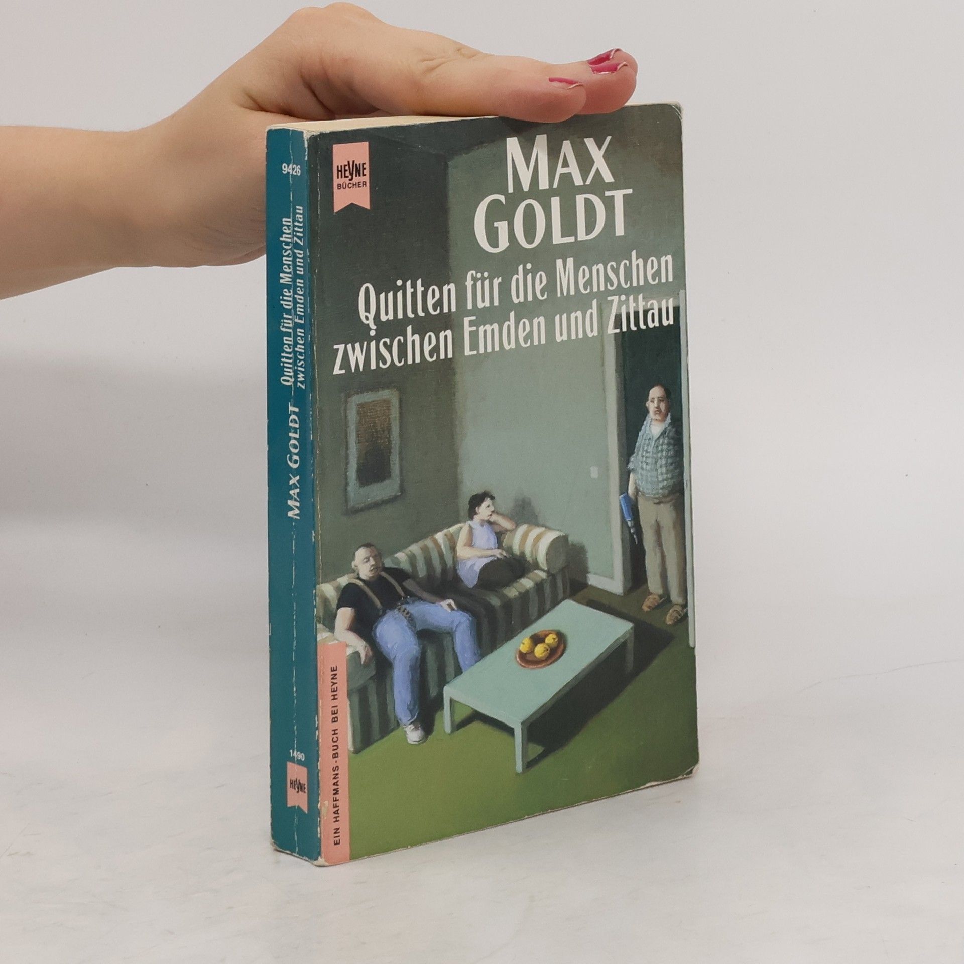 Max Goldt Quitten für die Menschen zwischen Emden und Zittau : aus Onkel Max' Kulturtagbuch