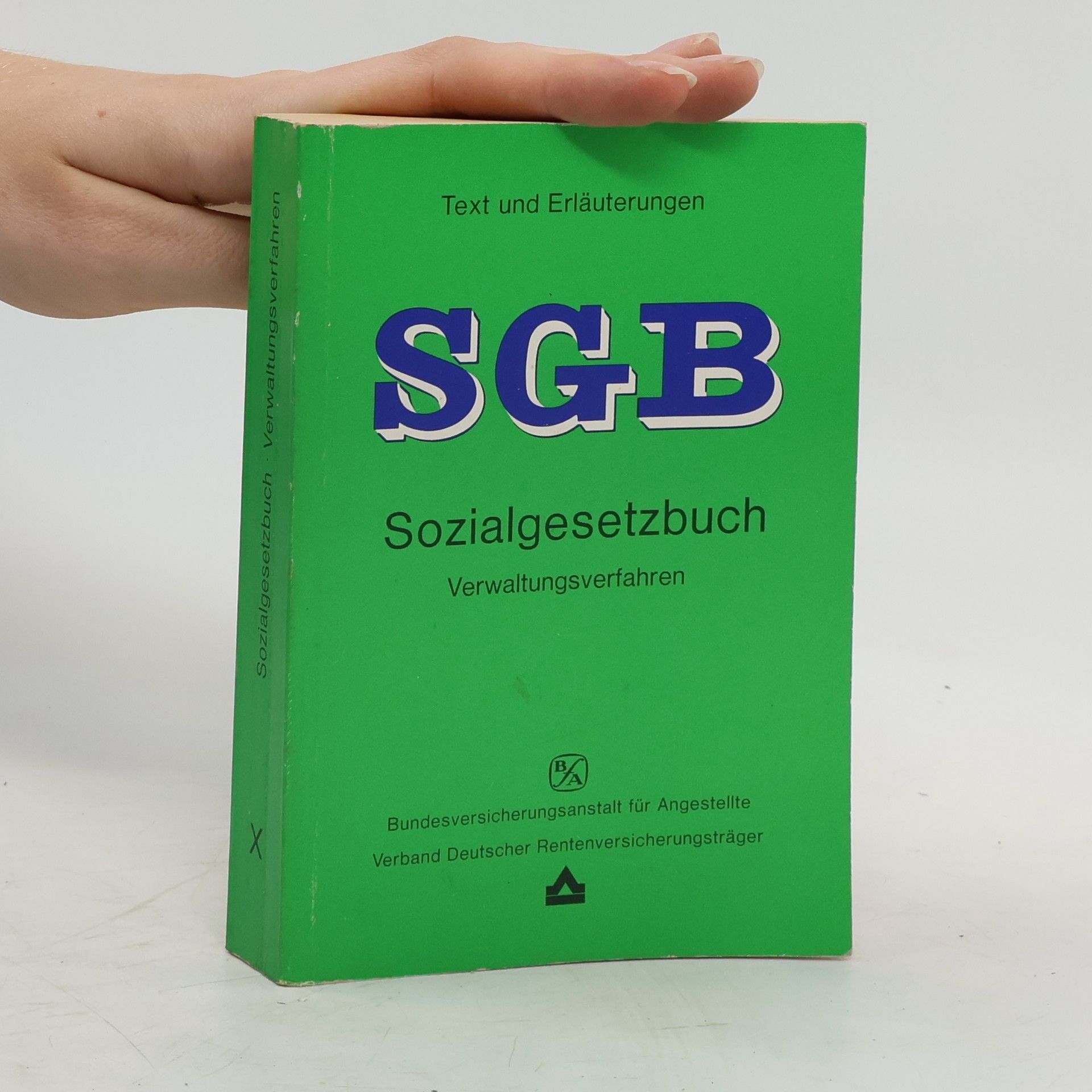 Autorenkollektiv Sozialgesetzbuch. Verwaltungsverfahren. SGB X 1/98