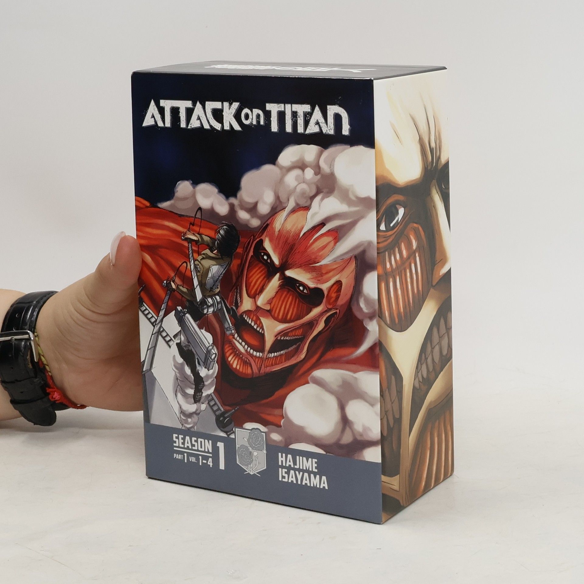 Hajime Isayama Attack on Titan Season 1 Part 1 Manga Box Set