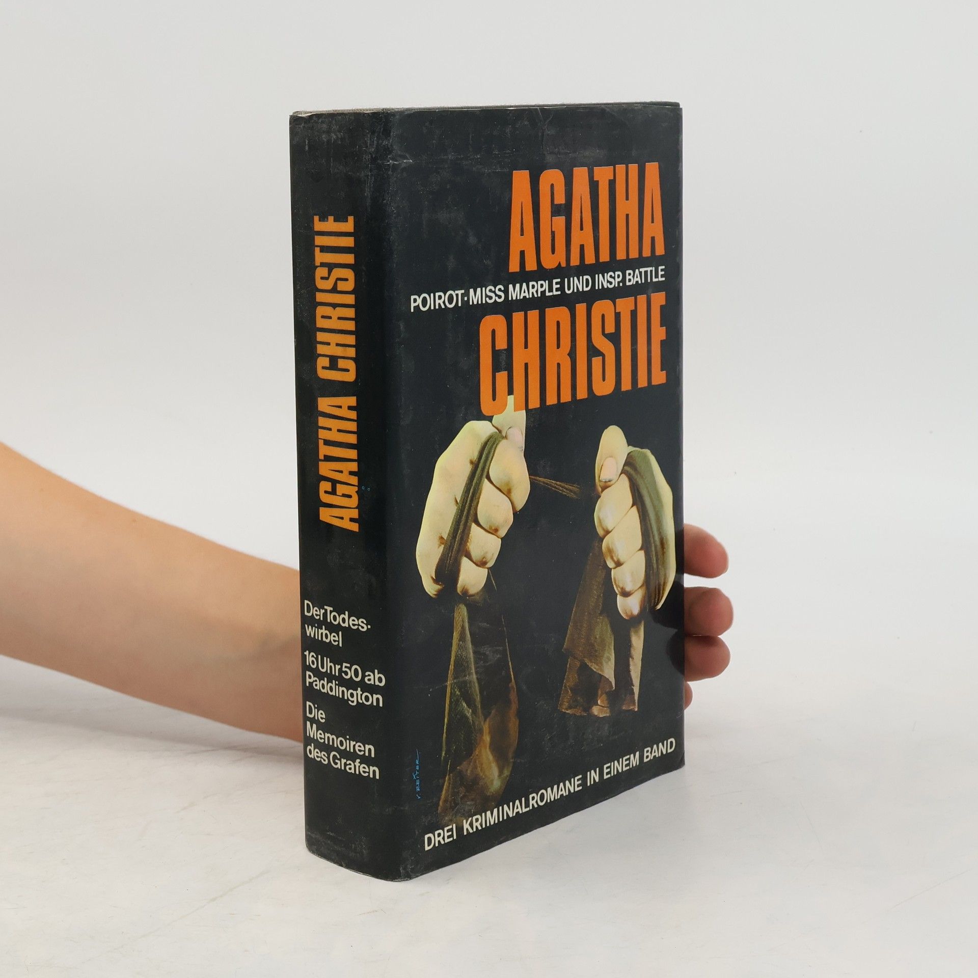 Agatha Christie Poirot Miss Marple und Insp. Battle. Drei Kriminalromane in einem Band