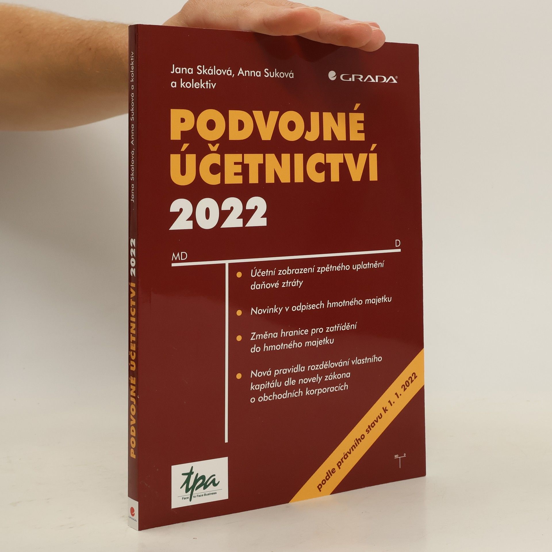 Jana Skálová Podvojné účetnictví 2022
