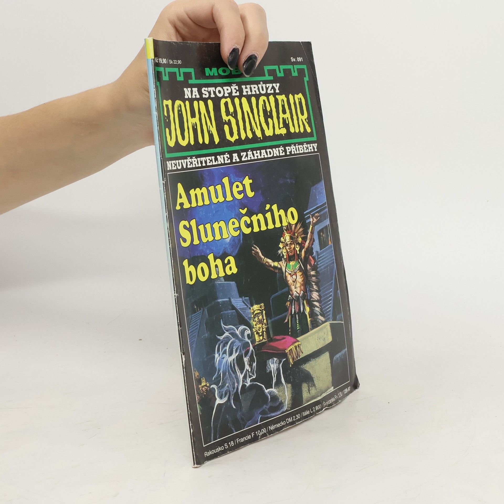 Jason Dark Amulet Slunečního boha