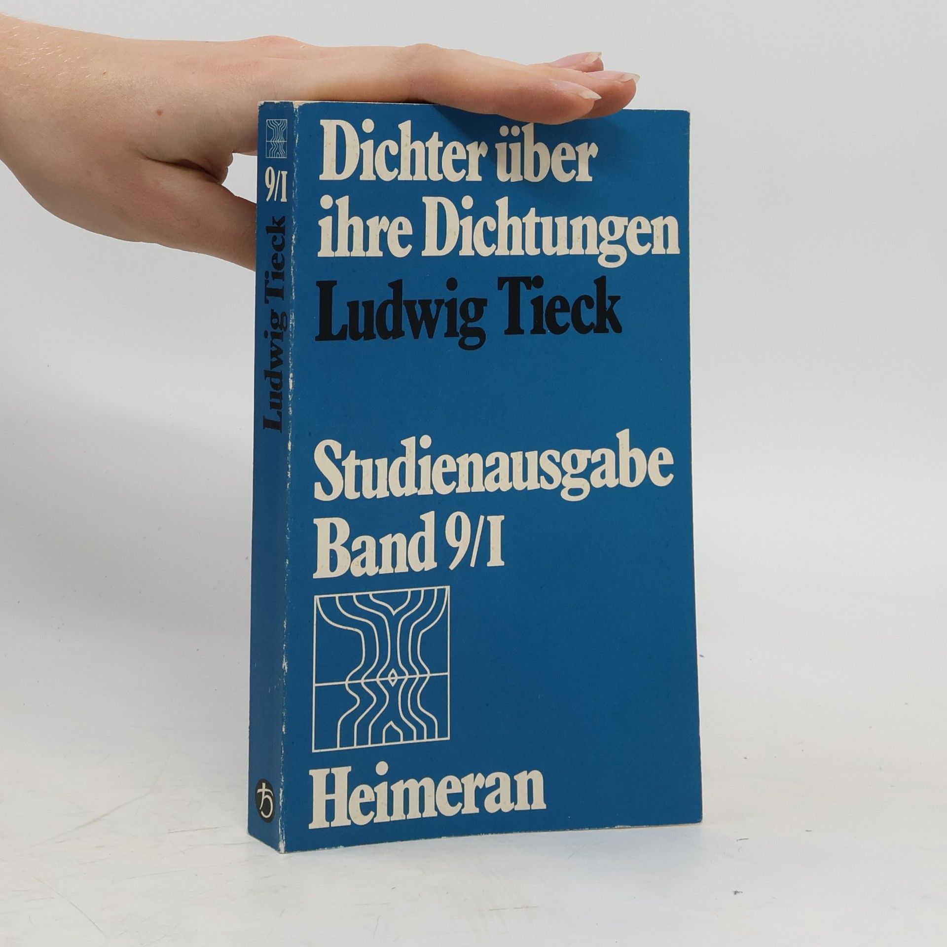 Ludwig Tieck Dichter über ihre Dichtungen
