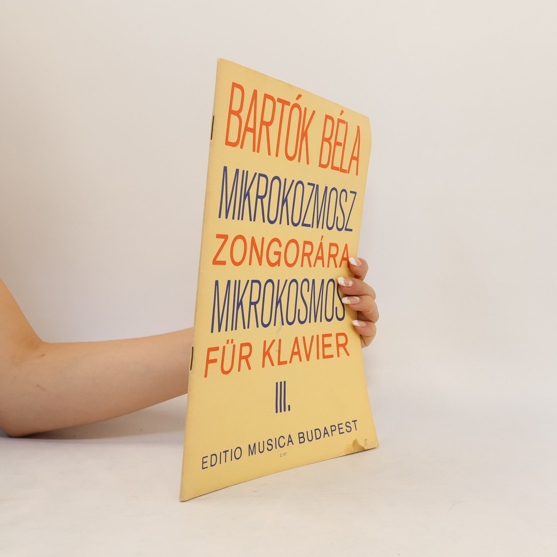 Béla Bartók Mikrokozmosz zongorára mikrokosmos für klavier III