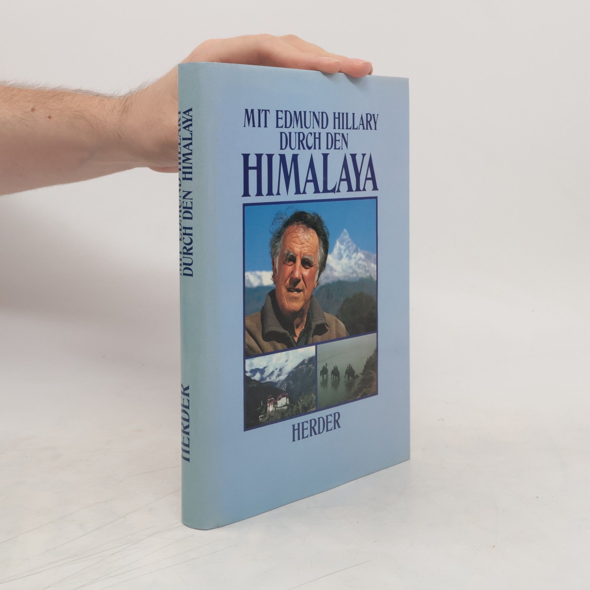 Gerhard Dambmann Mit Edmund Hillary durch den Himalaya