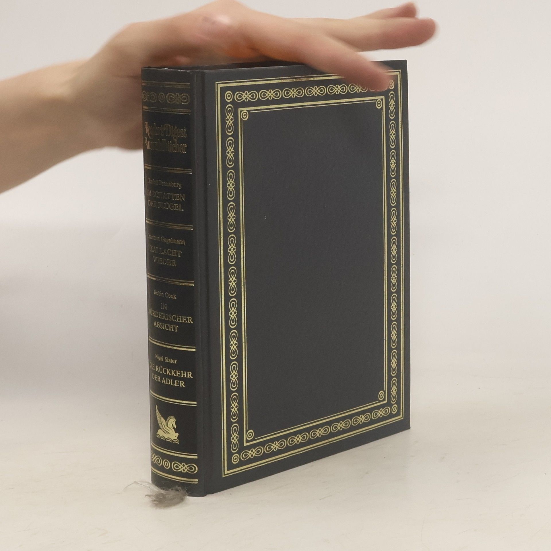 Robin Cook Reader's Diegest Auswahlbücher. Im Schatten der Flügel. Kai lacht wieder. In mörderischer Absicht. Die Rückkehr der Adler