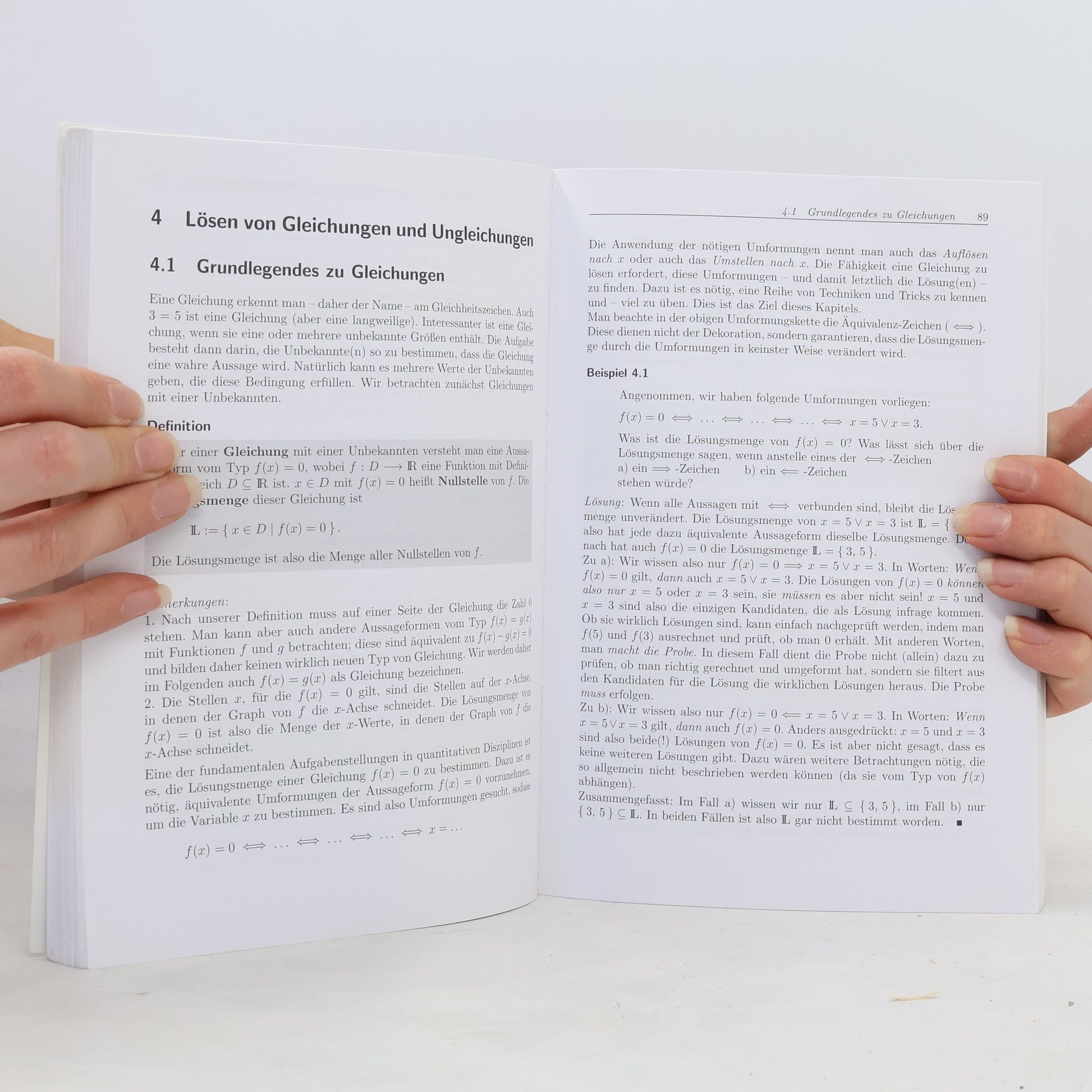 Michael Knorrenschild Vorkurs Mathematik