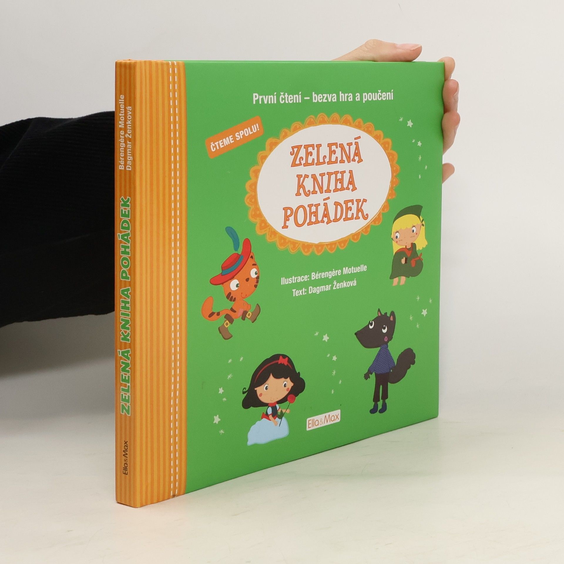 Dagmar Ženková Zelená kniha pohádek, první čtení - bezva hra a poučení