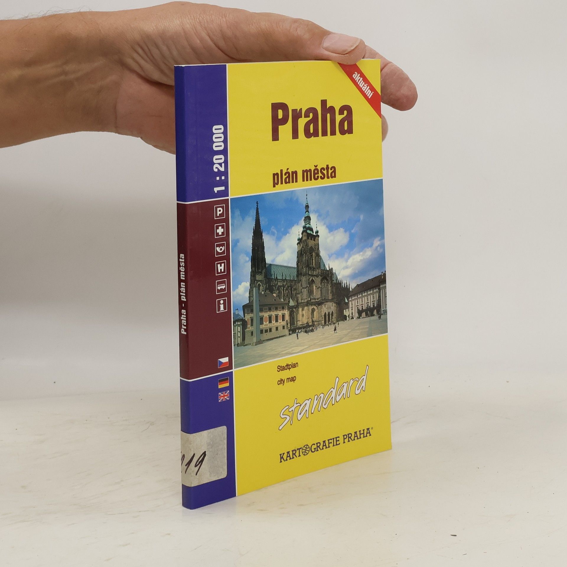 Collective Praha plán města 1:20 000