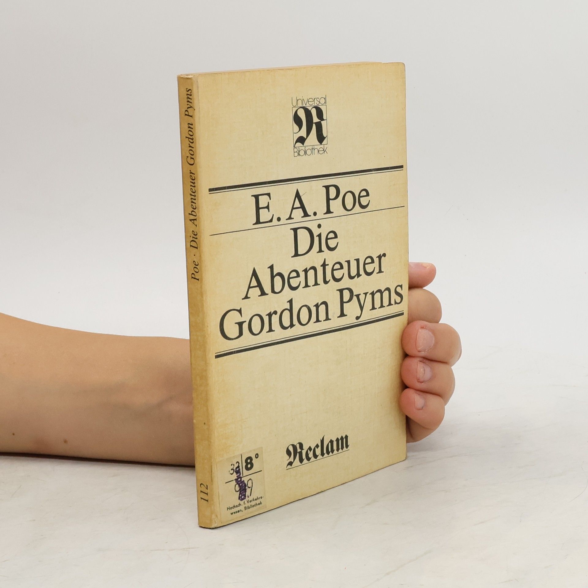 Edgar Allan Poe Die Abenteuer Gordon Pyms