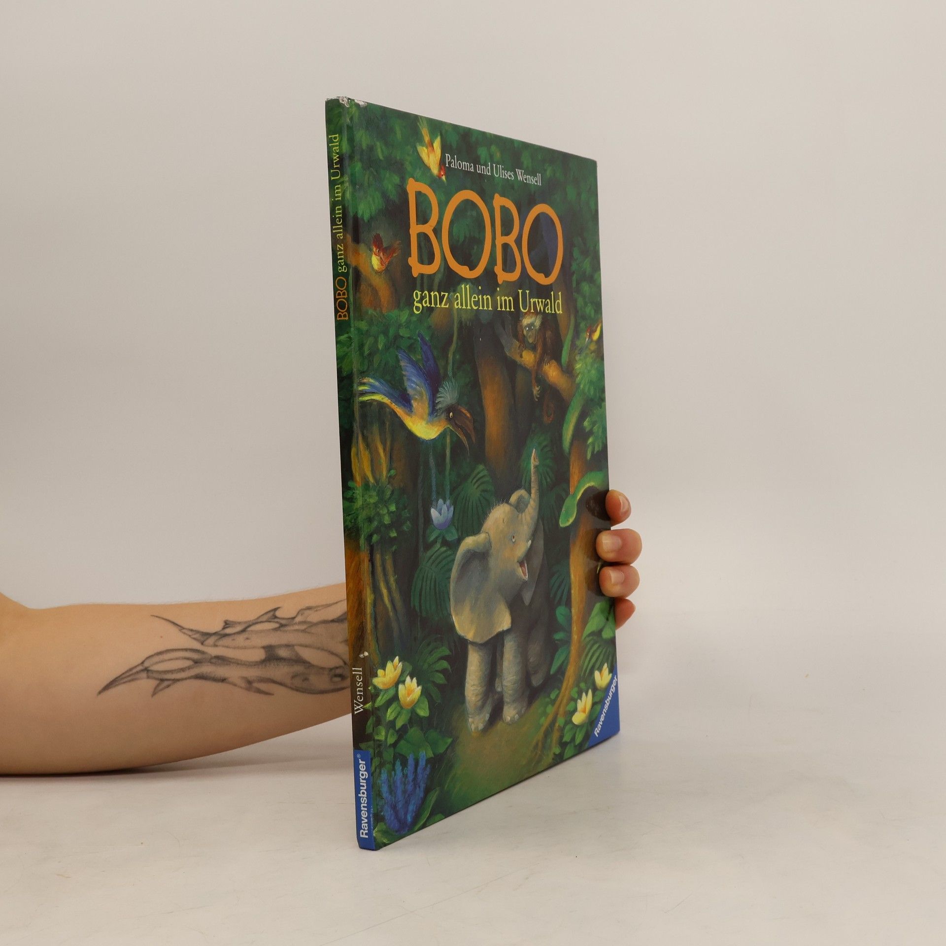 Ulises Wensell Bobo ganz allein im Urwald