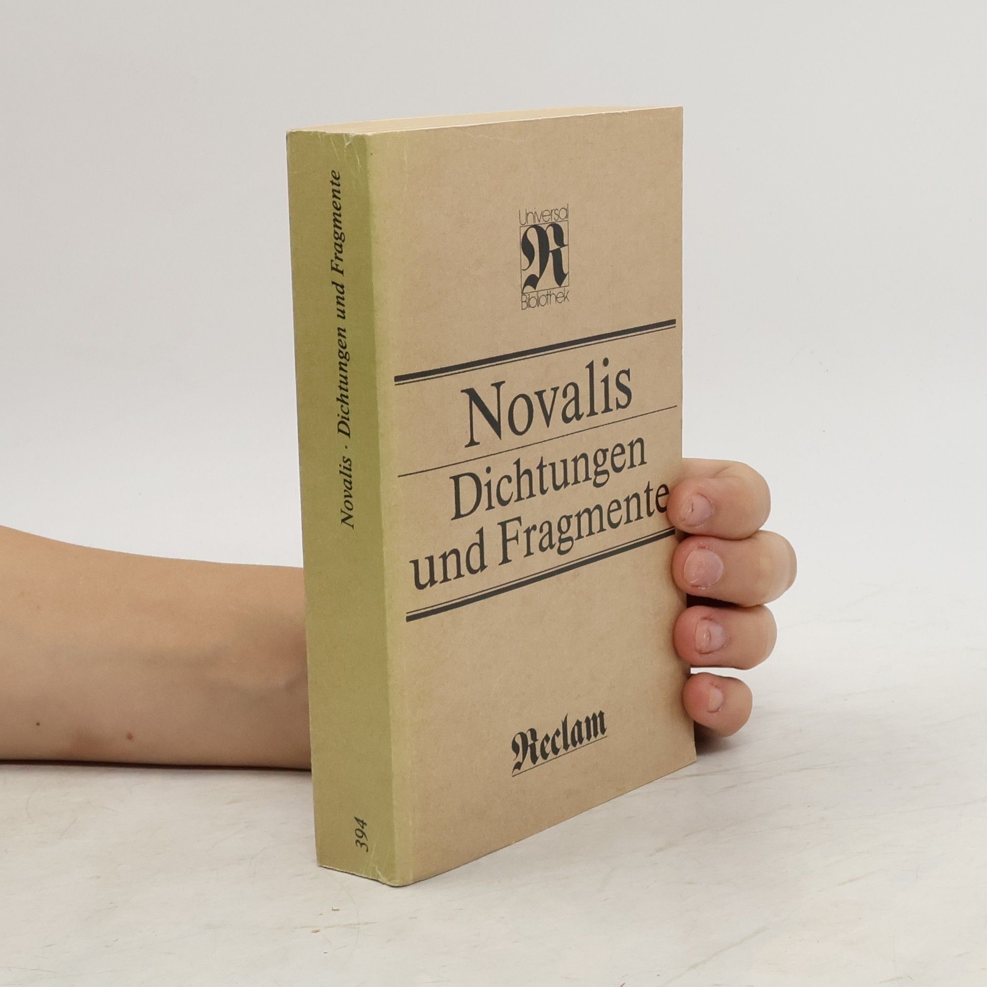 Novalis Dichtungen und Fragmente