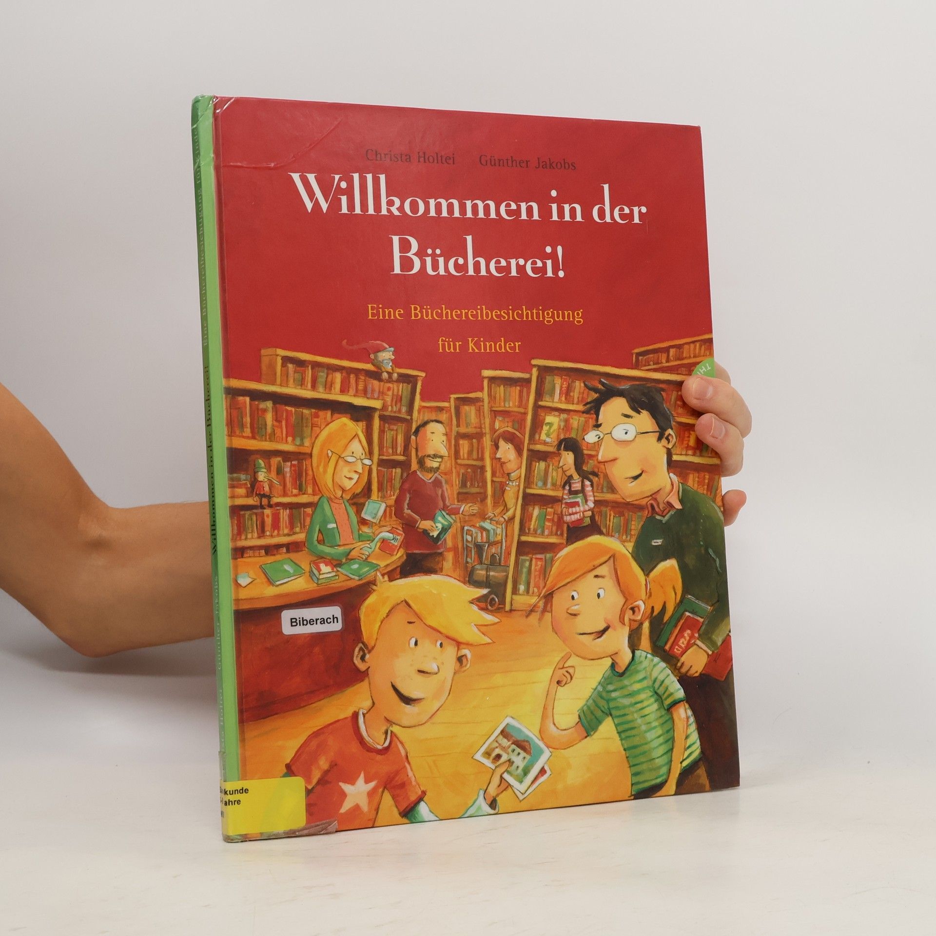 Christa Holtei Willkommen in der Bücherei!