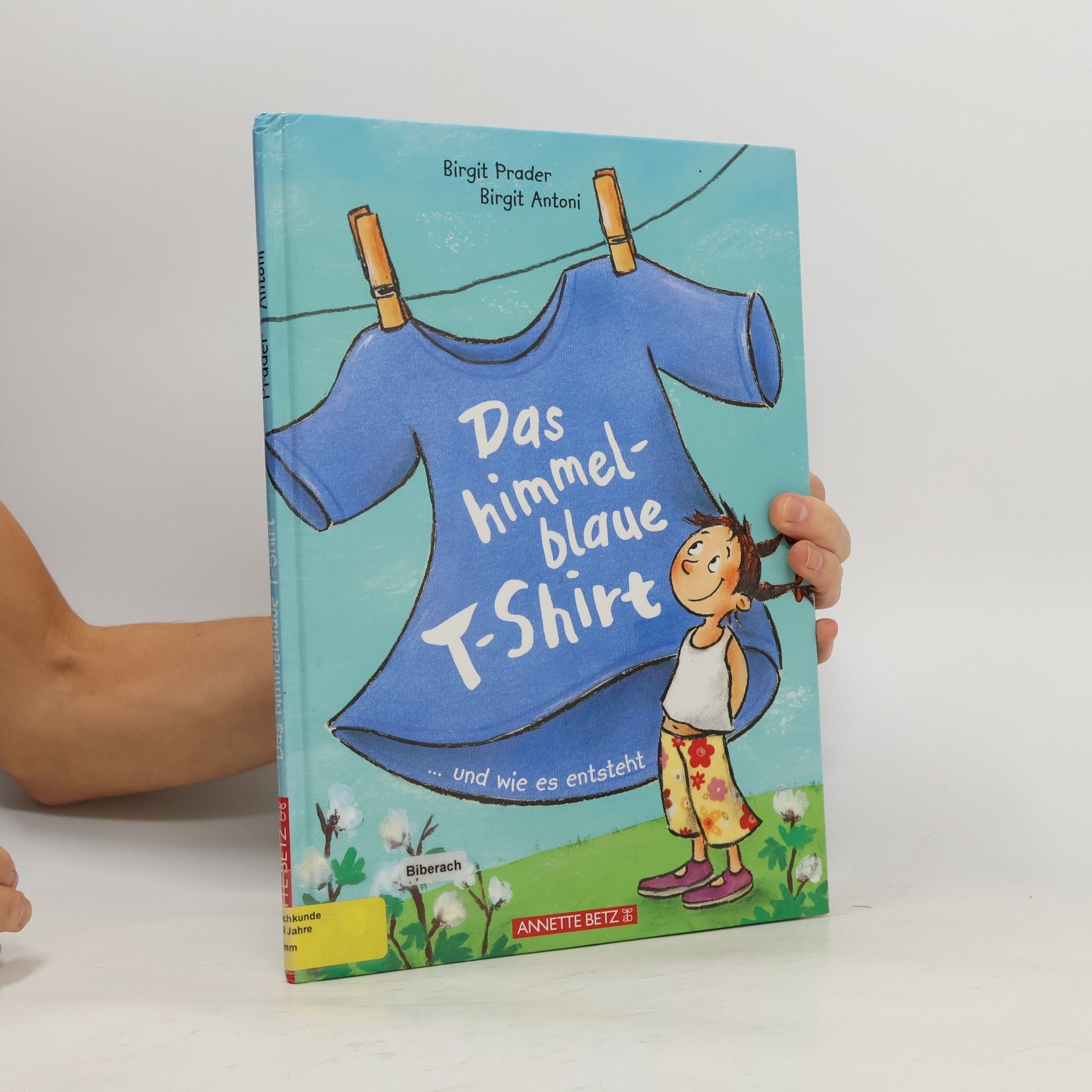 Birgit Prader Das himmelblaue T-Shirt ... und wie es entsteht