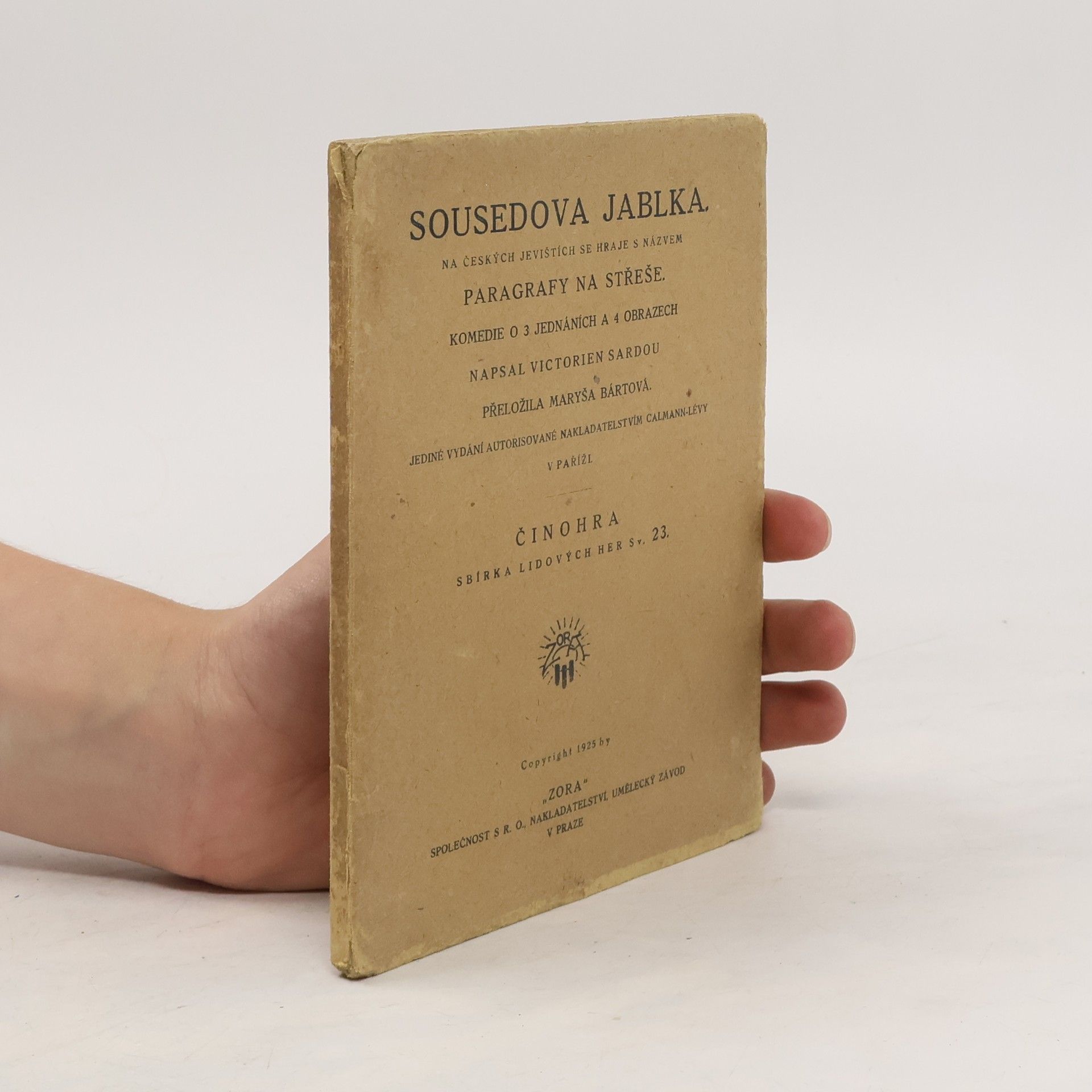 Maryša Bártová Sousedova jablka