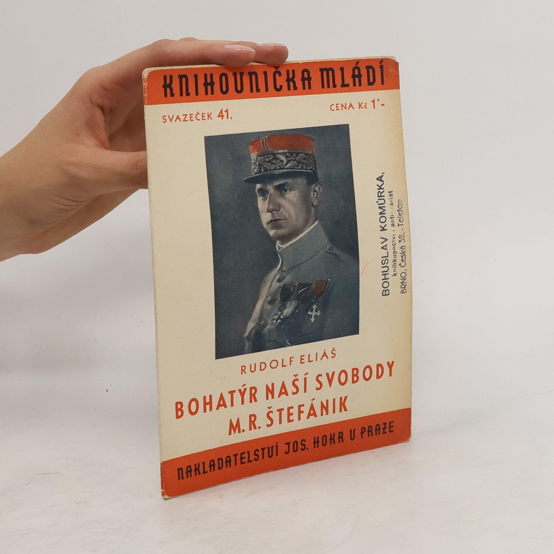 Rudolf Eliáš Bohatýr naší svobody MR Štefánik