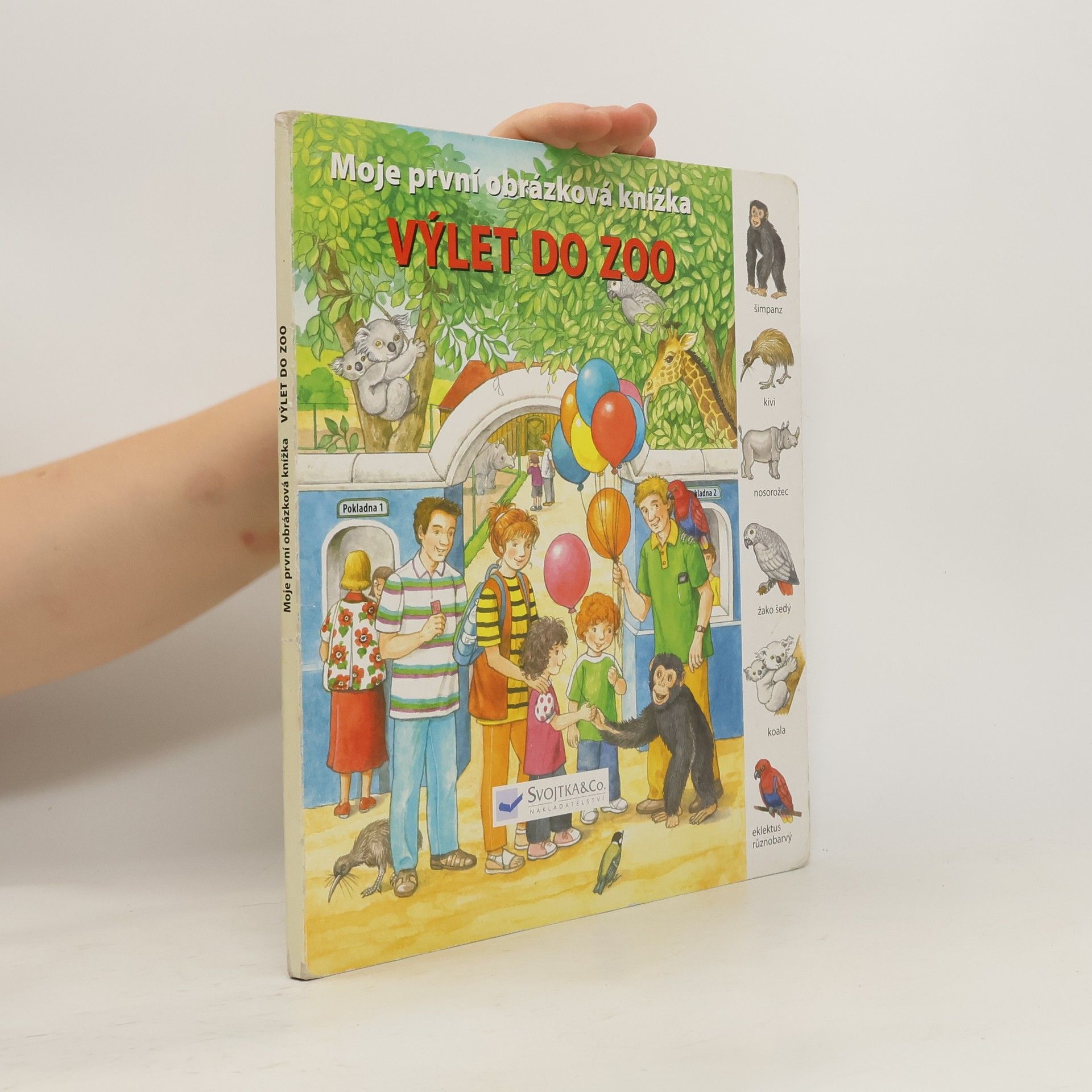 Jiří Steiner Výlet do ZOO - Moje první obrázková knížka