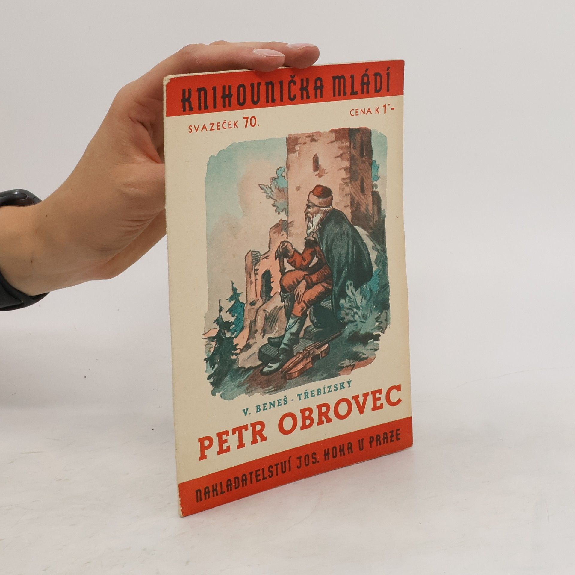 Václav Beneš Třebízský Knihovnička mládí 70. Petr Obrovec