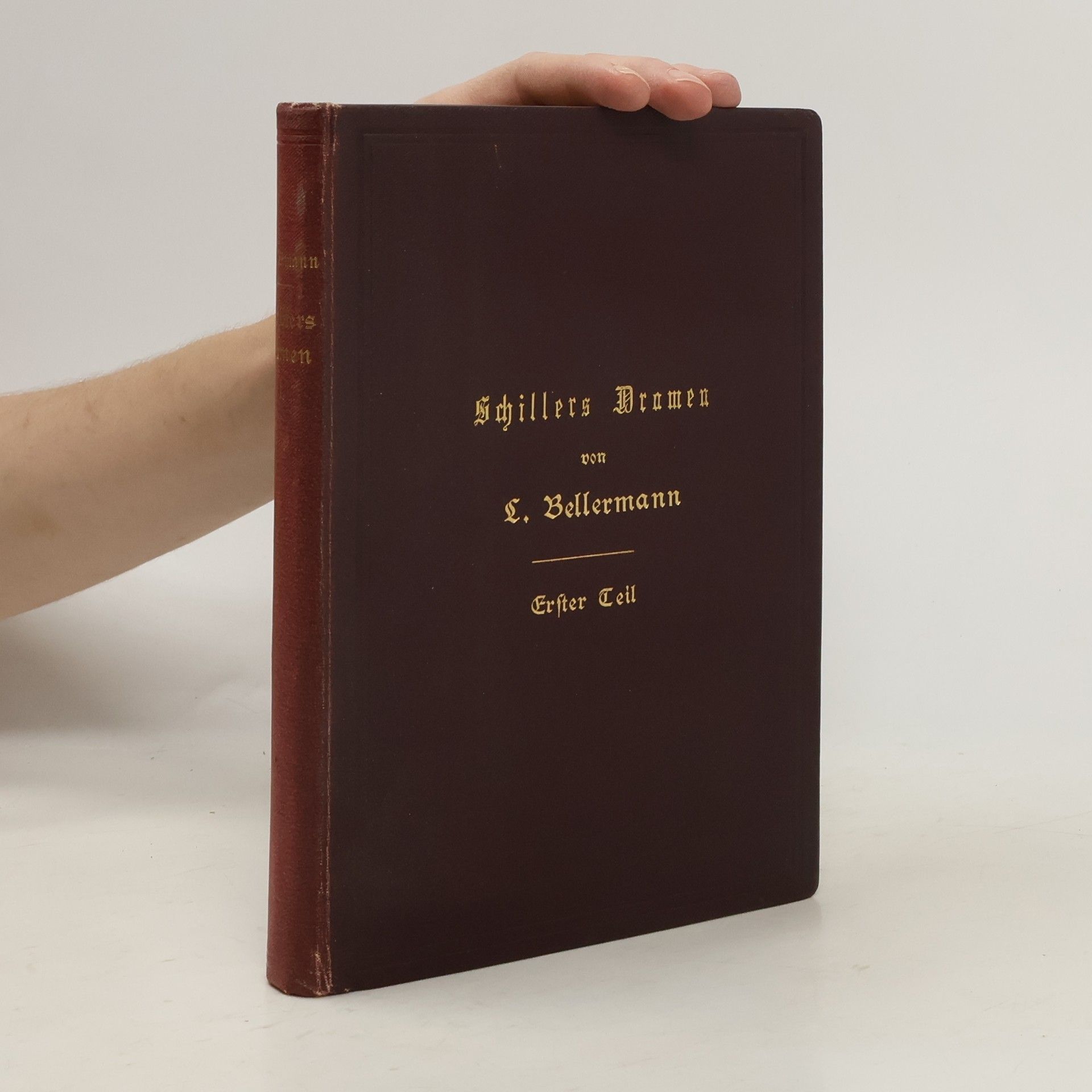Ludwig Bellermann Schillers Dramen I