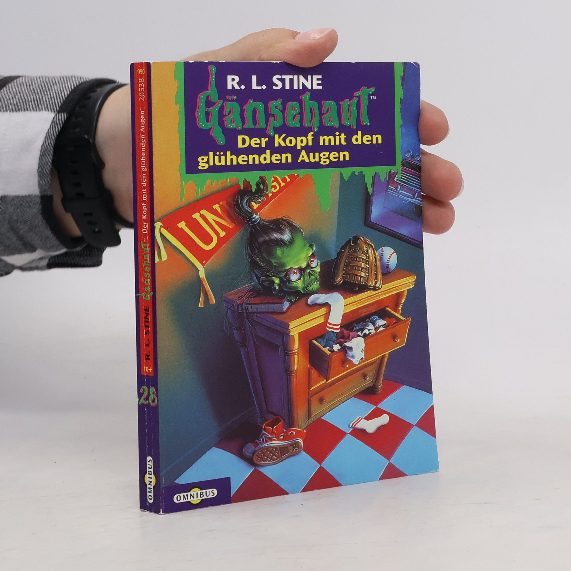 R. L. Stine Gänsehaut 28. Der Kopf mit den glühenden Augen