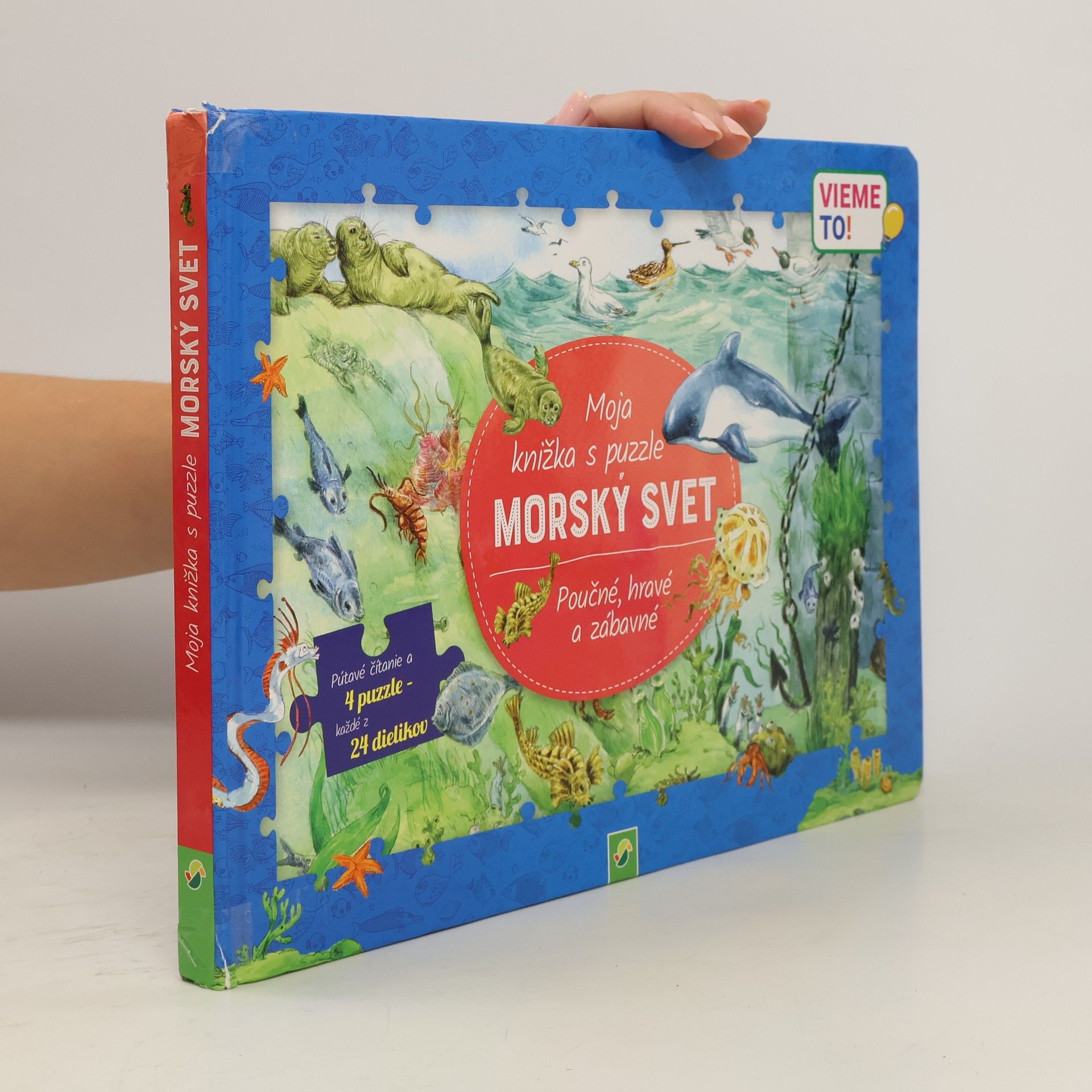 Florentine Specht Moje knížka s puzzle: život v moři