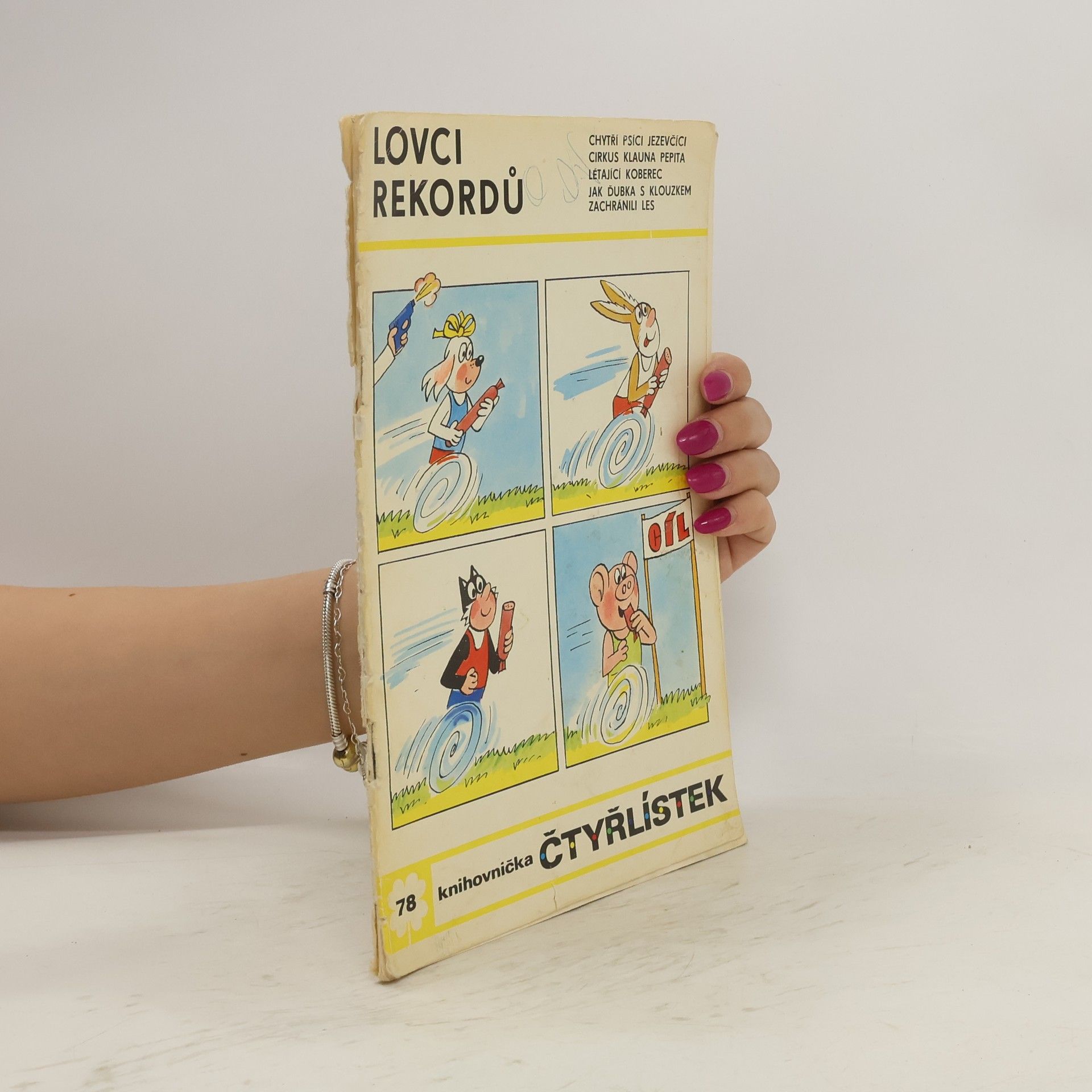 kolektiv Čtyřlístek 78. Lovci rekordů