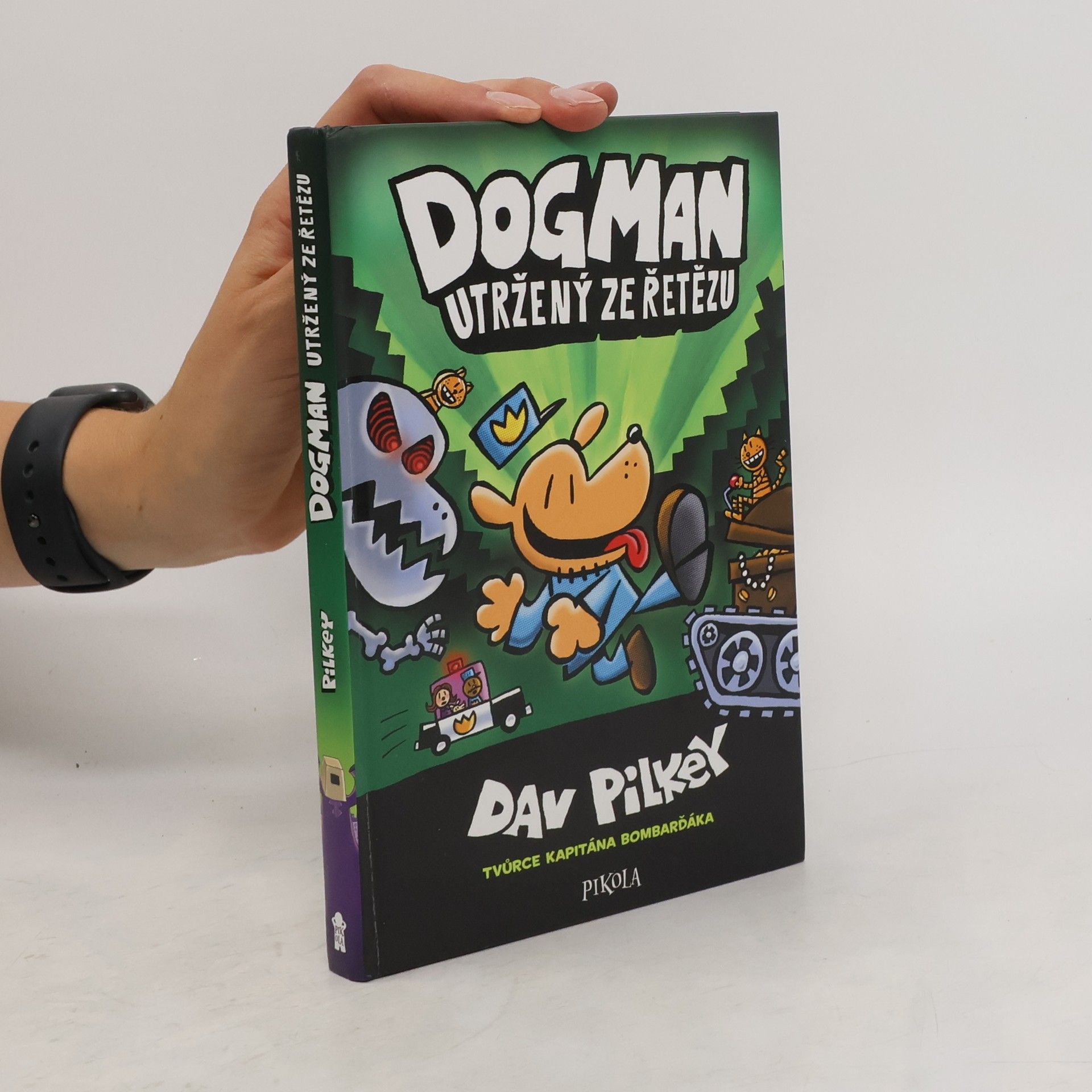 Dav Pilkey Dogman utržený ze řetězu